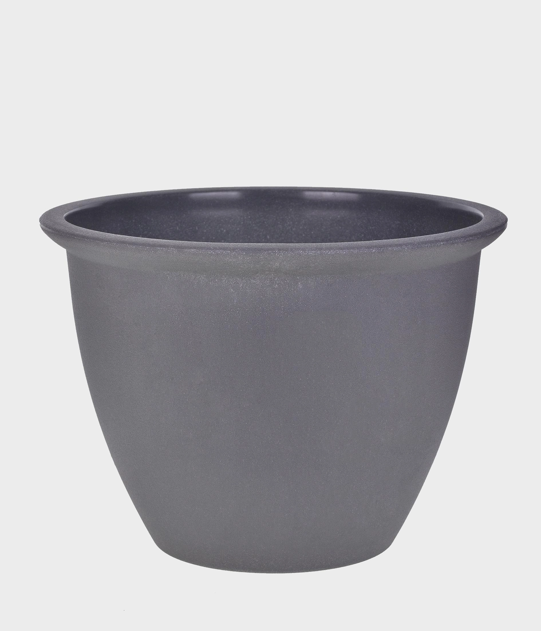 Vaso Melamina Redondo Grafite 49898 556 Grillo