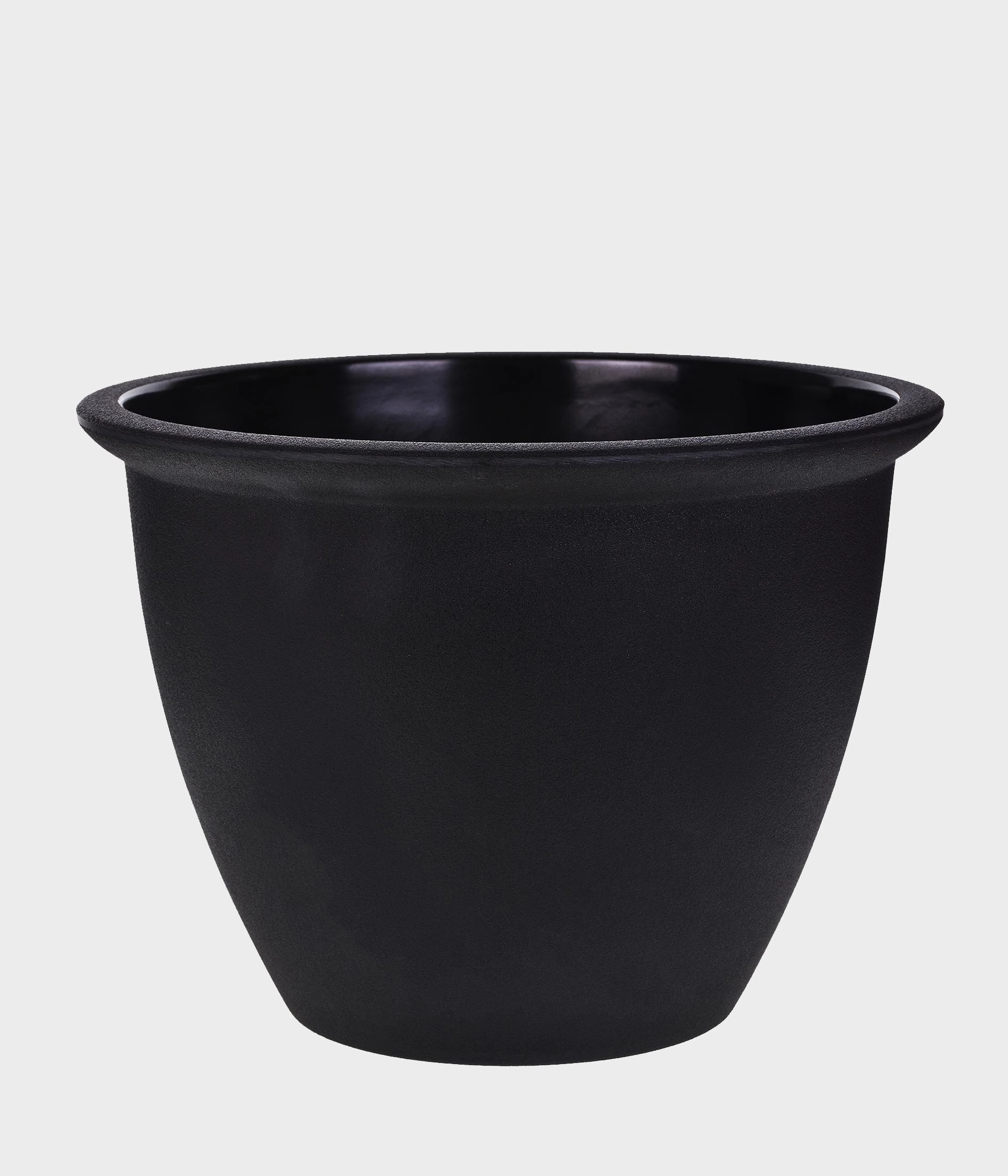 Vaso Melamina Redondo Preto 49898 100 Grillo