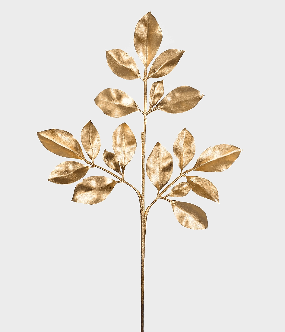 Haste Folhas Ficus Dourado 50128 152 Grillo