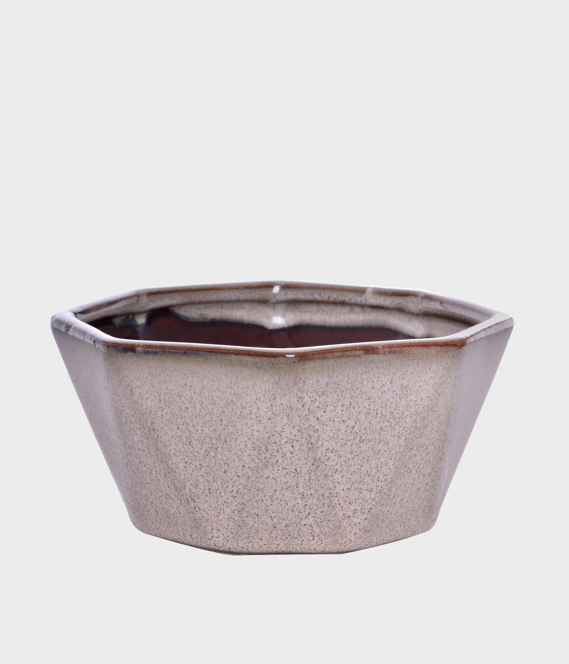 Vaso Ceramica Sextavado P 50.351 010 Grillo