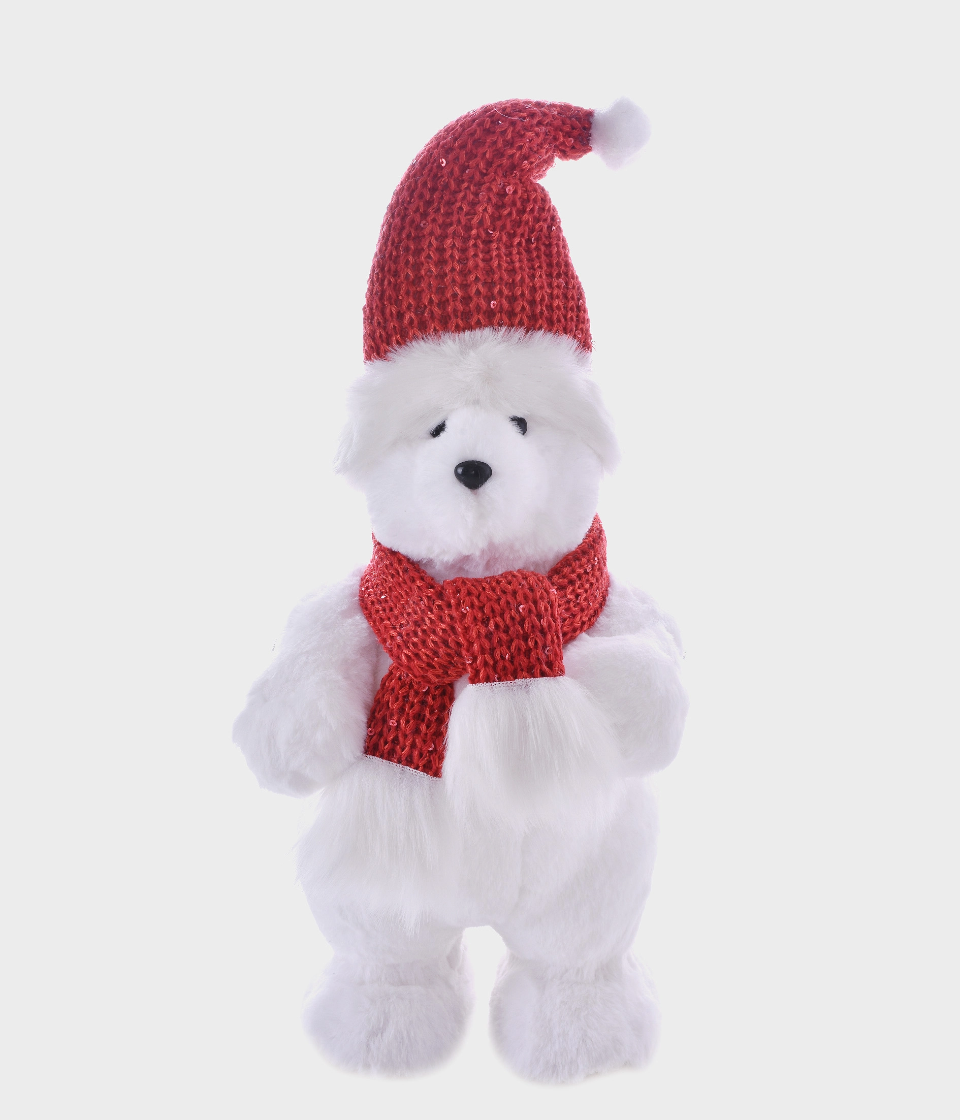 Enfeite Natal Urso Polar Branco 50864 008 Grillo