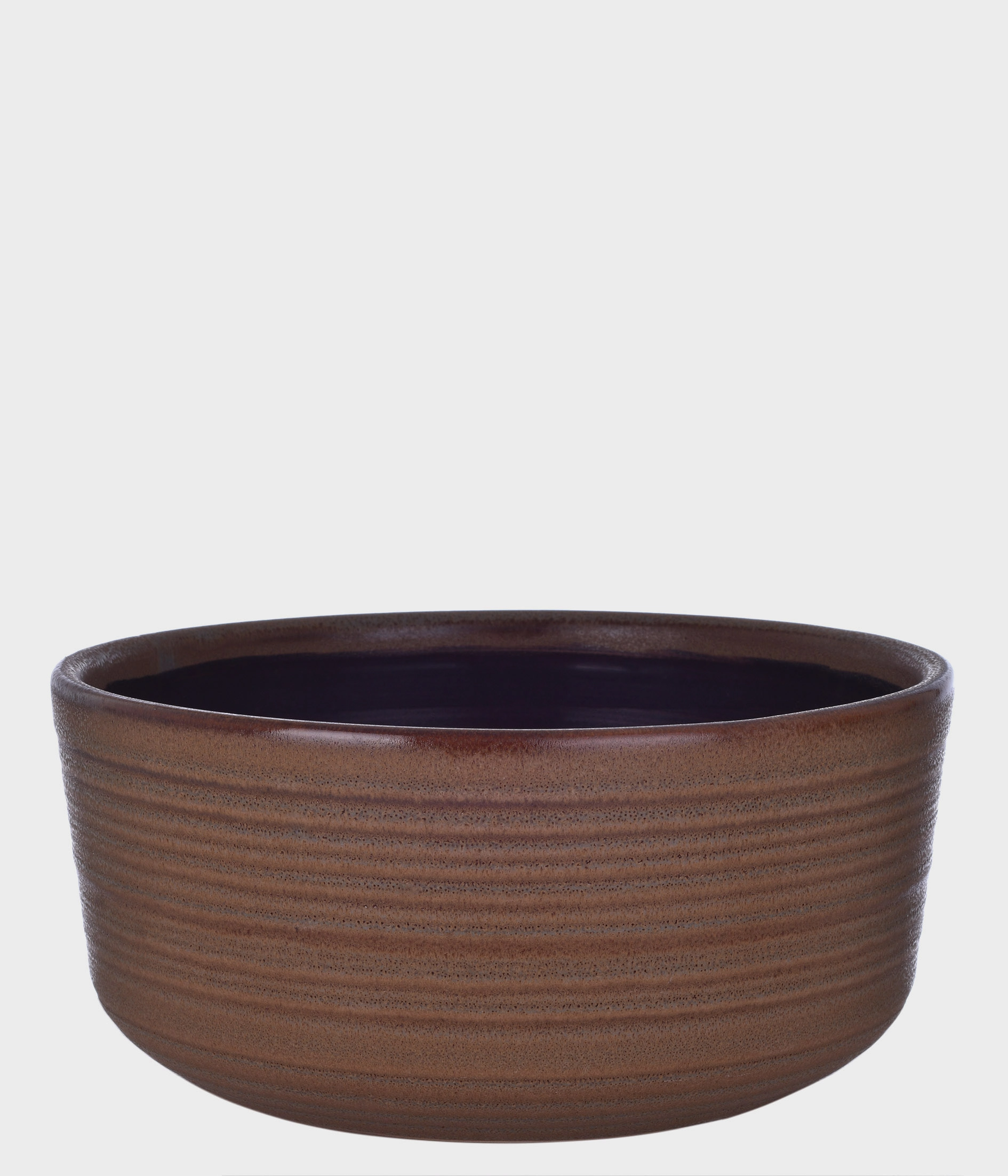 Vaso Ceramica Bacia Marrom 50985 102 Grillo