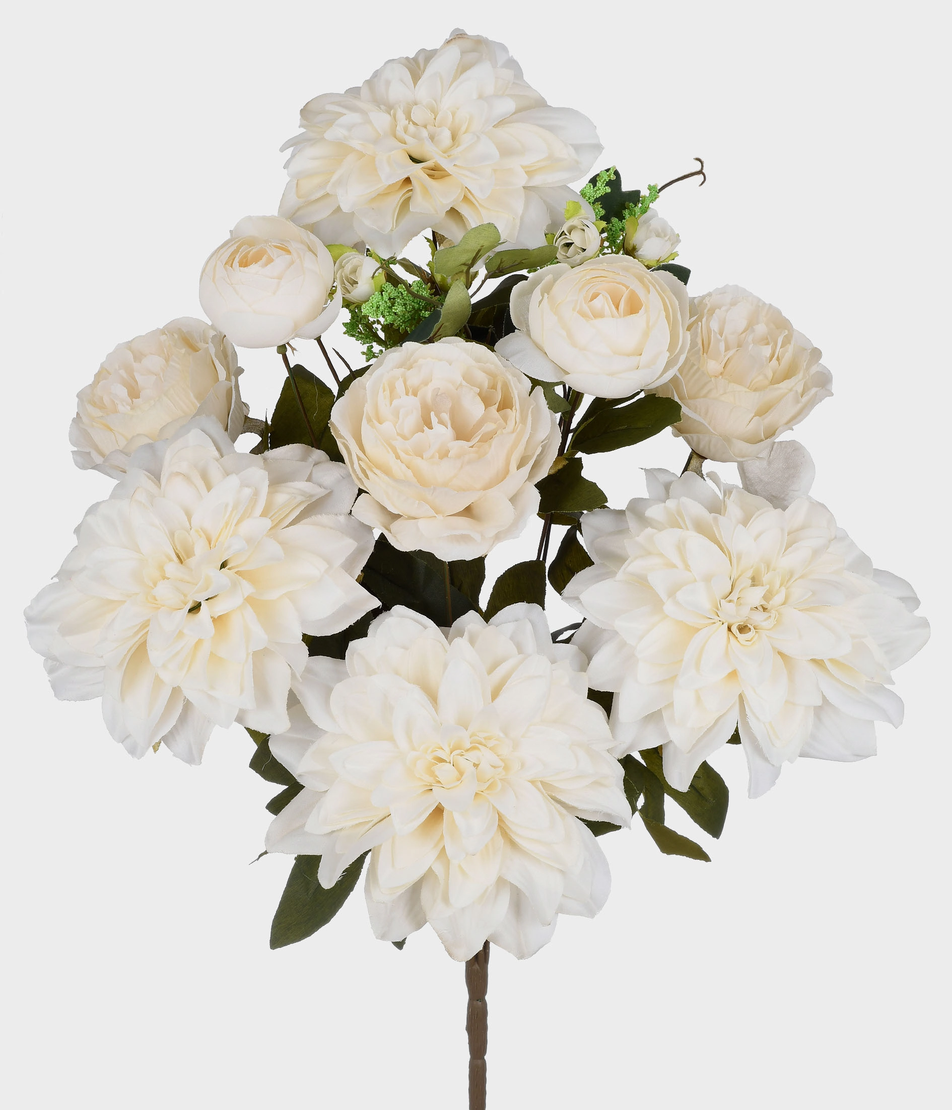 Buque Misto Dalia Peonia Ranunculo X12 Outonado Creme 51401 010 Grillo