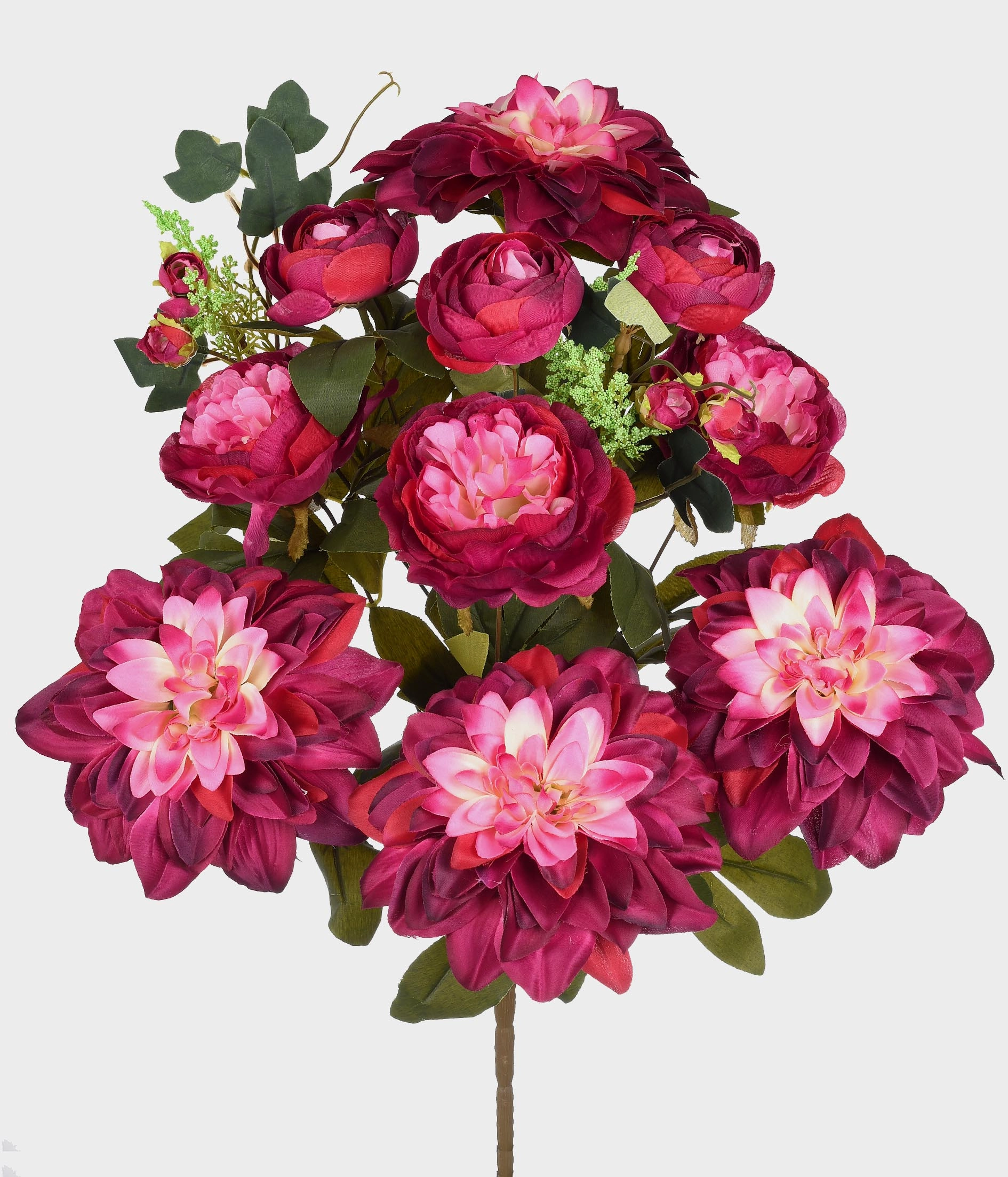 Buque Misto Dalia Peonia Ranunculo X12 Outonado Blush 51401 119 Grillo