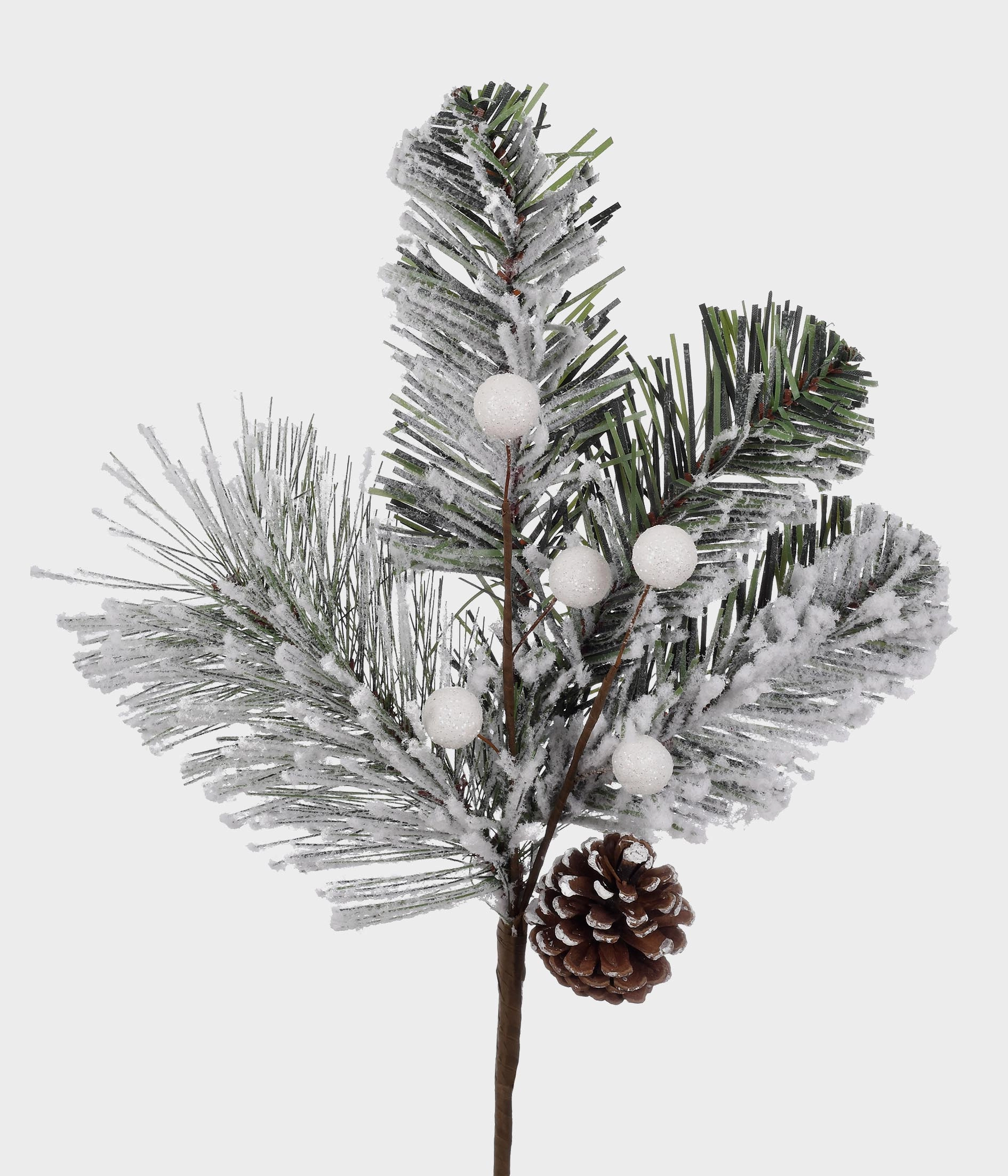 Haste Folhas Berries Pinha Neve 52171 142 Grillo