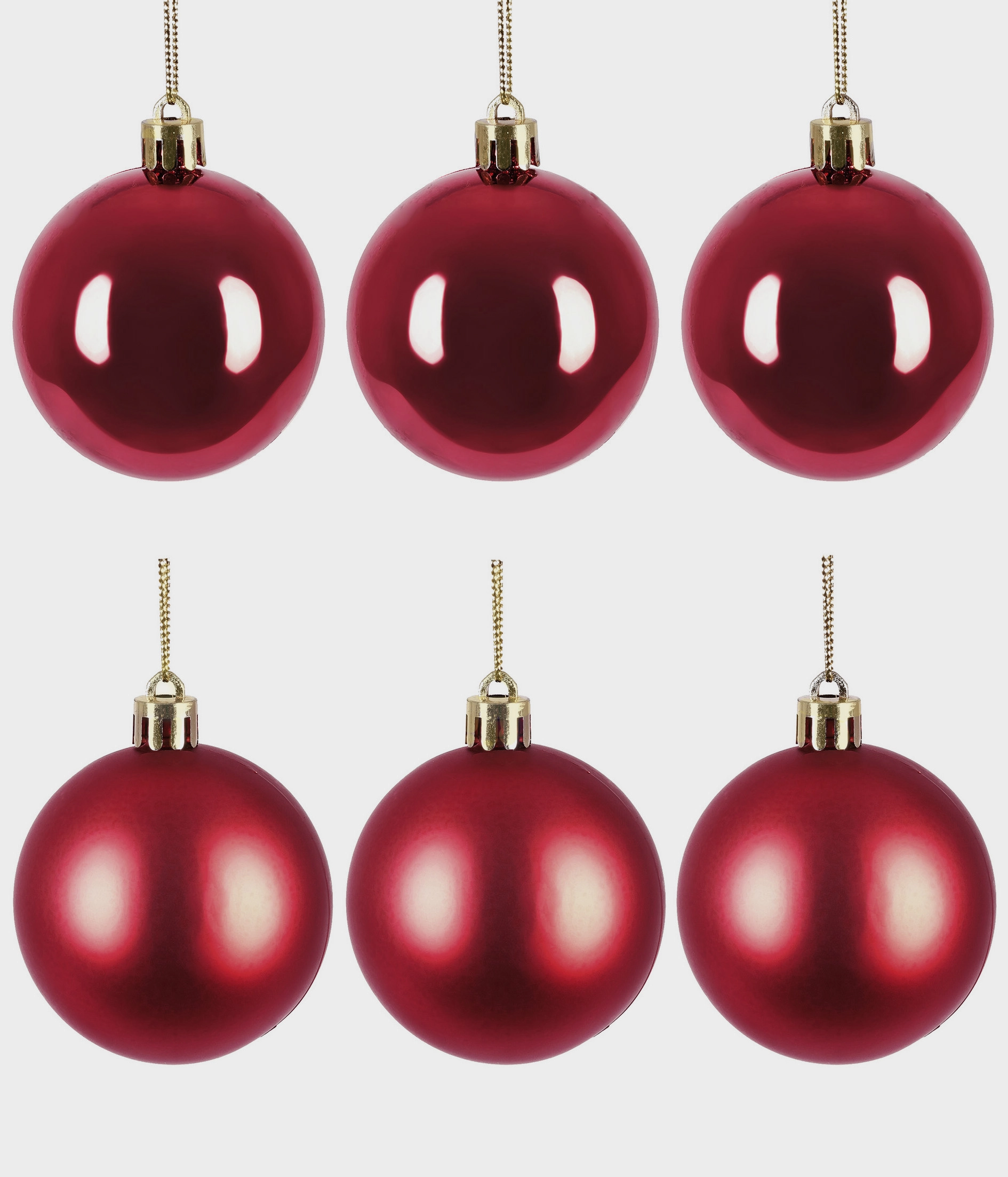 Bola Natal 8cm 6un 52340 014 Grillo