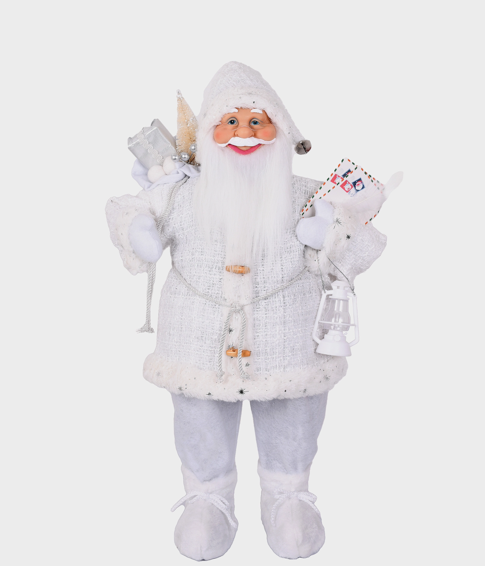 Boneco Papai Noel Tallinn Off White 60cm 52437 146 Grillo