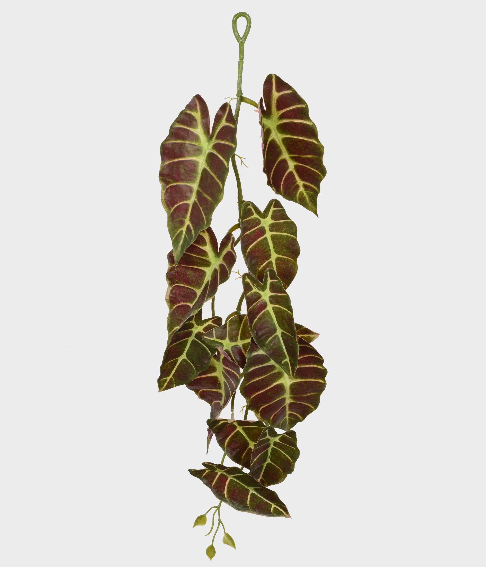 Pendente Caladium X11 Real Toque Verde Outono 52767 243 Grillo