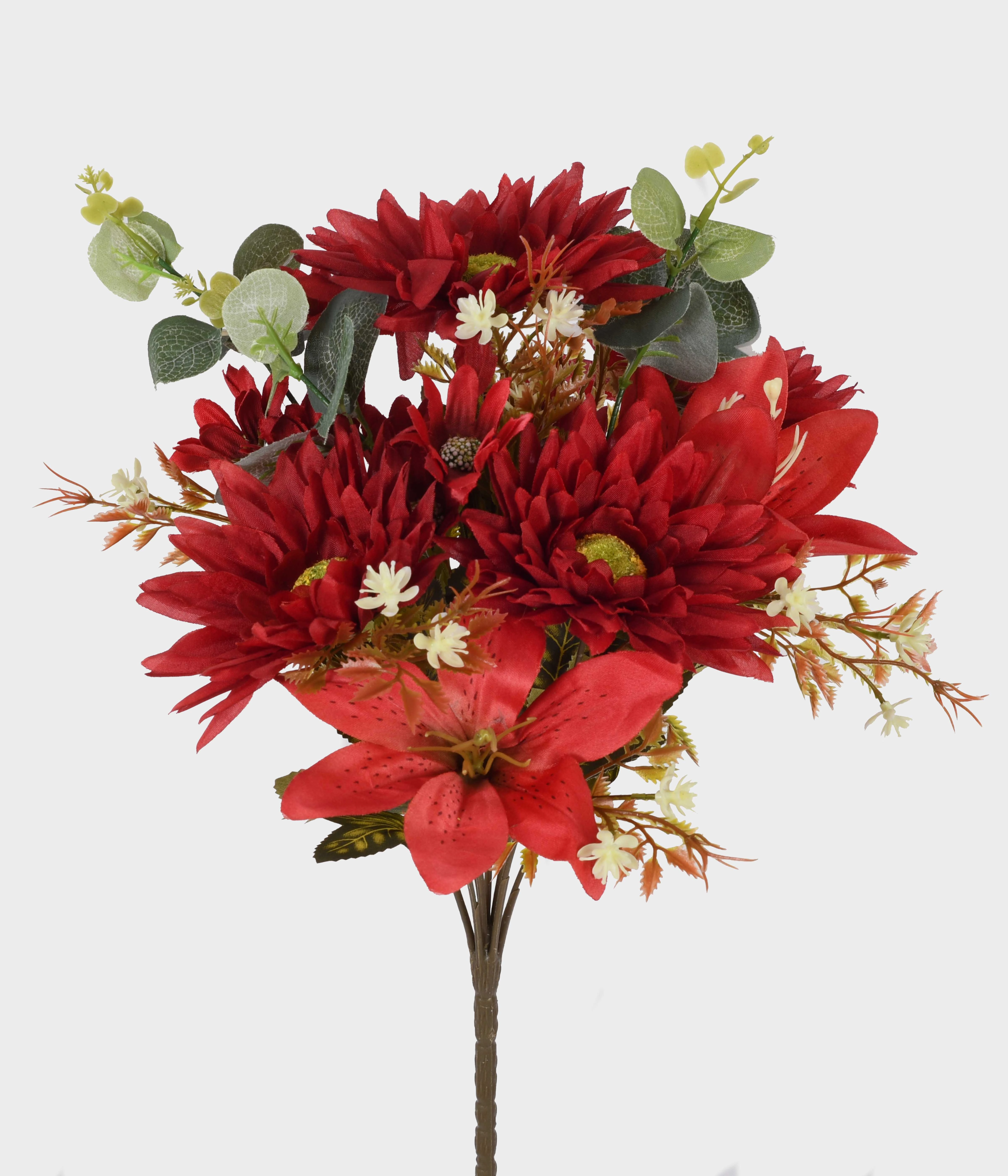 Buque Misto Gerbera Lirio X9 Vermelho 52977 009 Grillo
