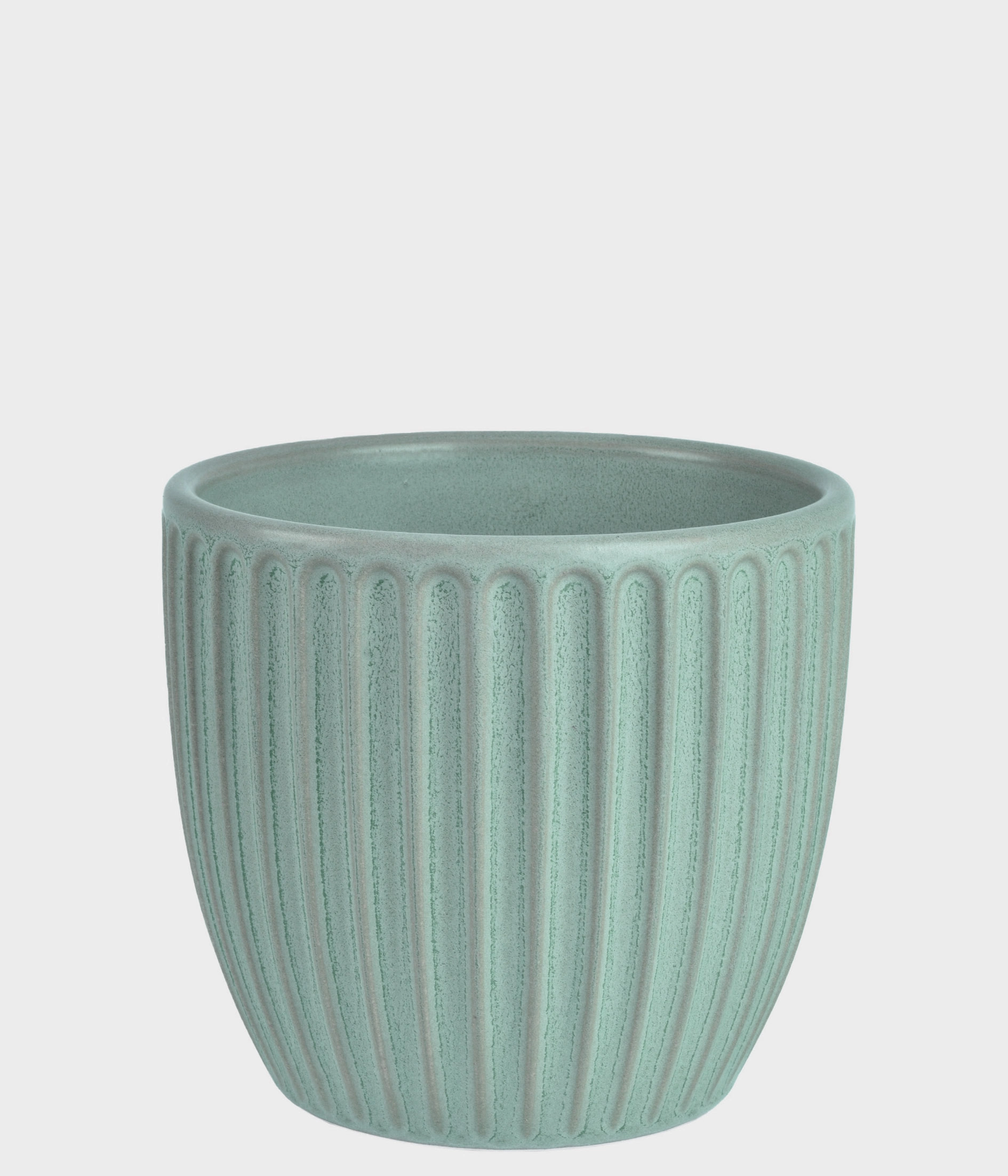 Vaso Ceramica Verde 11cm 53071 004 Grillo