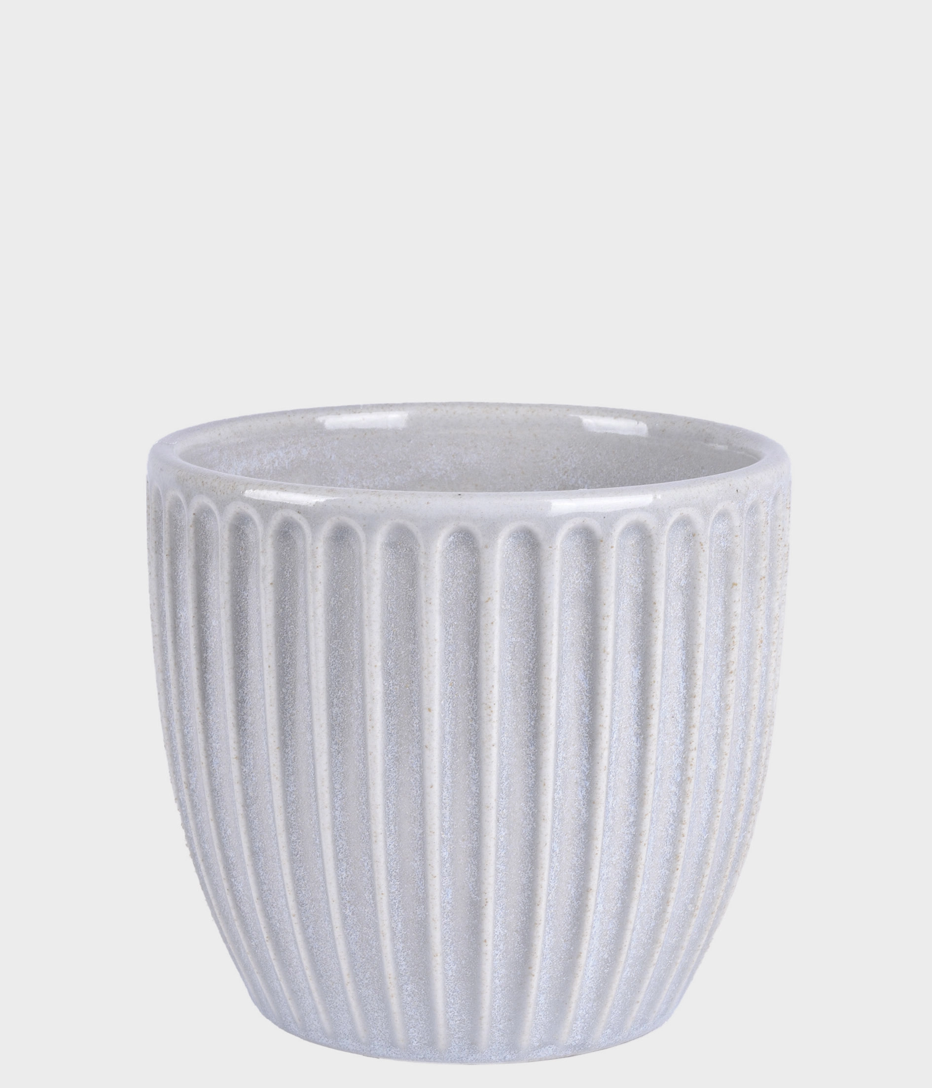 Vaso Ceramica Off White 11cm 53071 146 Grillo