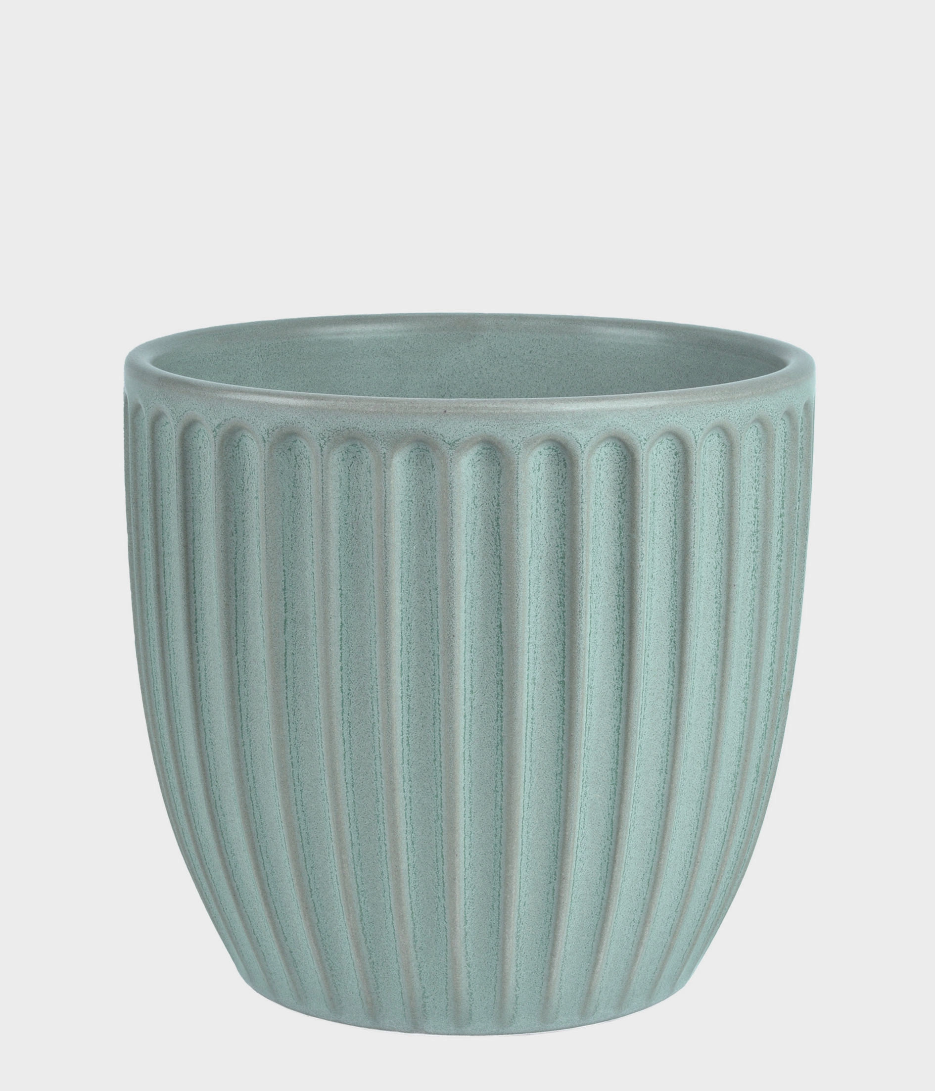 Vaso Ceramica Verde 13cm 53072 004 Grillo