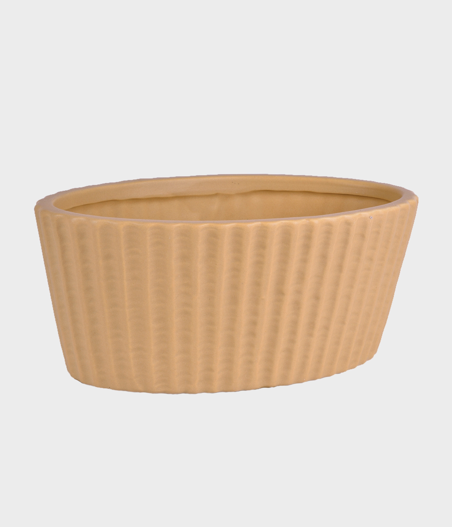 Vaso Ceramica Marrom Claro 9cm 53078 194 Grillo