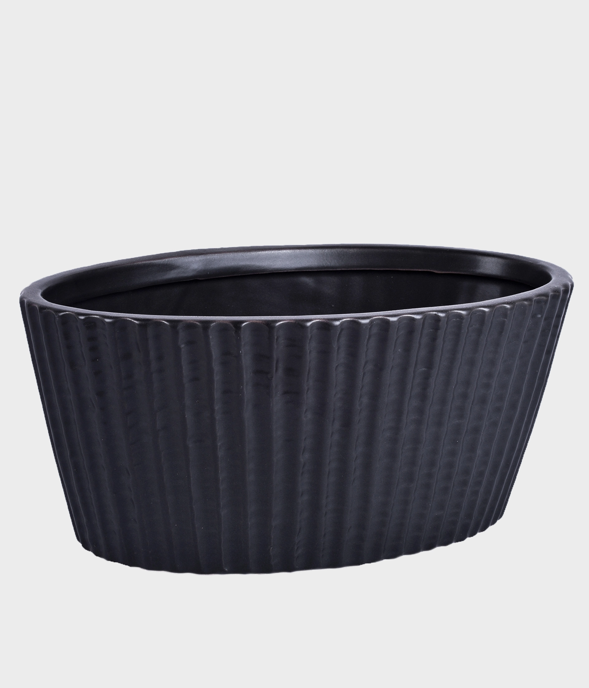 Vaso Ceramica Preto 11cm 53079 100 Grillo