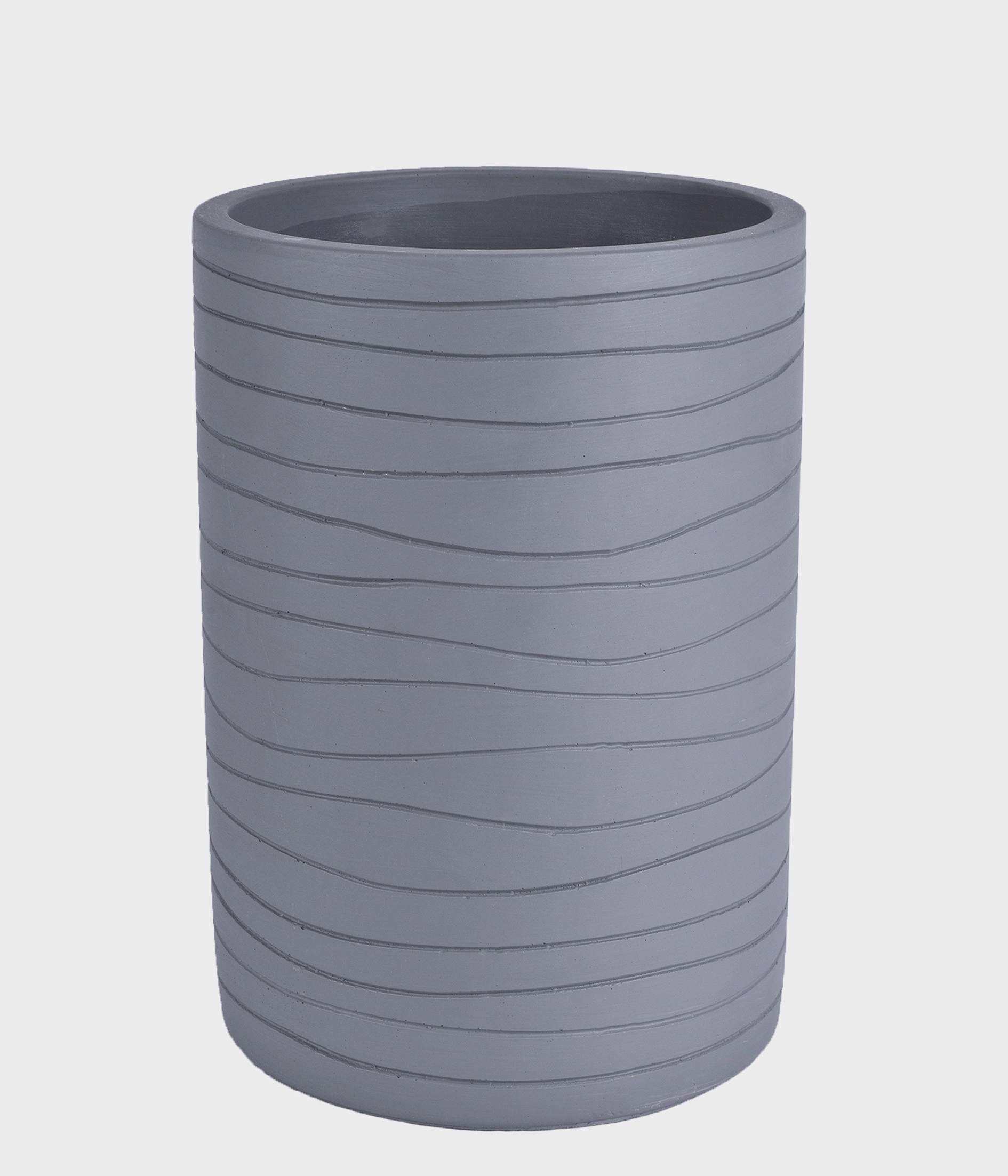 Vaso Cimento Azul 20cm 53084 001 Grillo