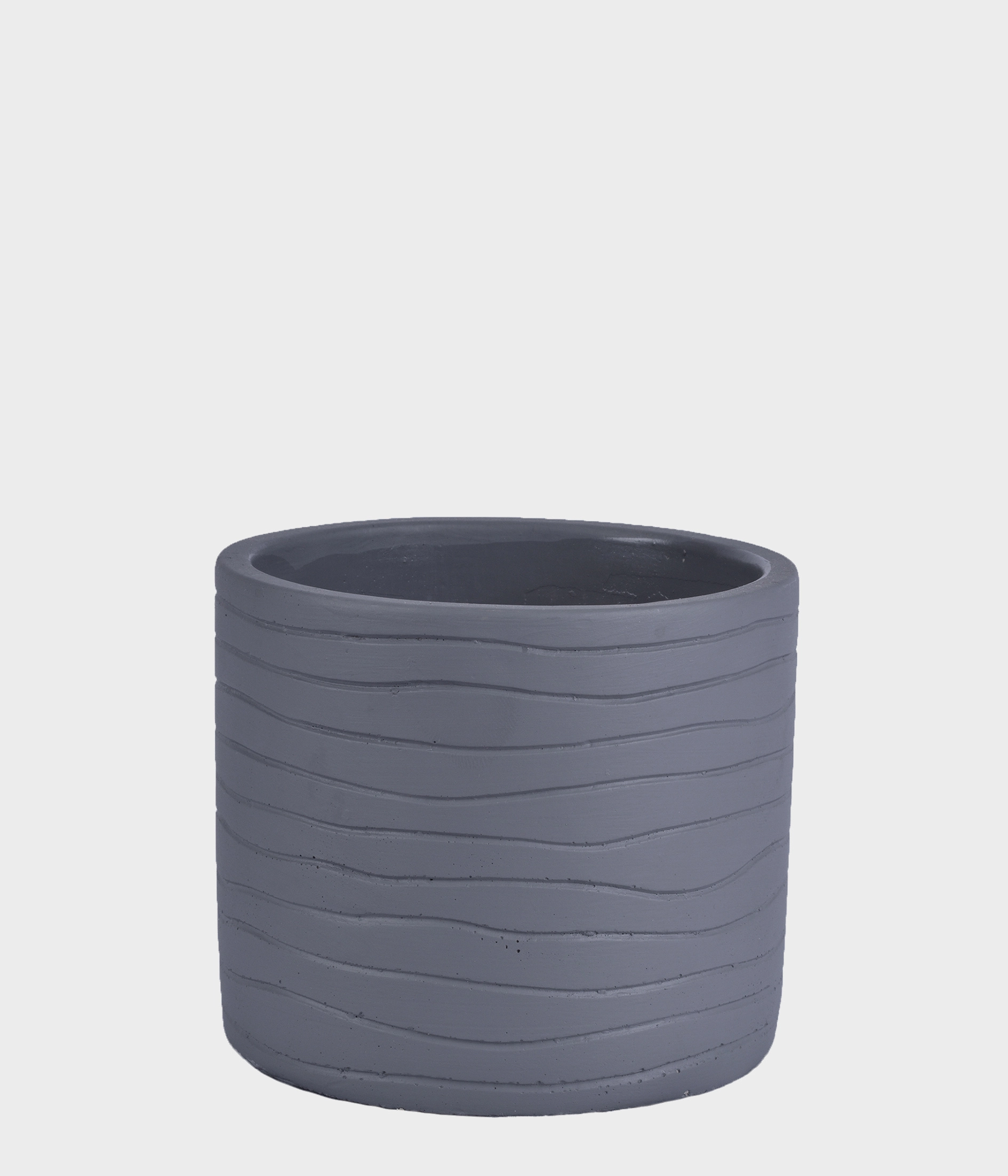 Vaso Cimento Azul 9cm 53086 001 Grillo
