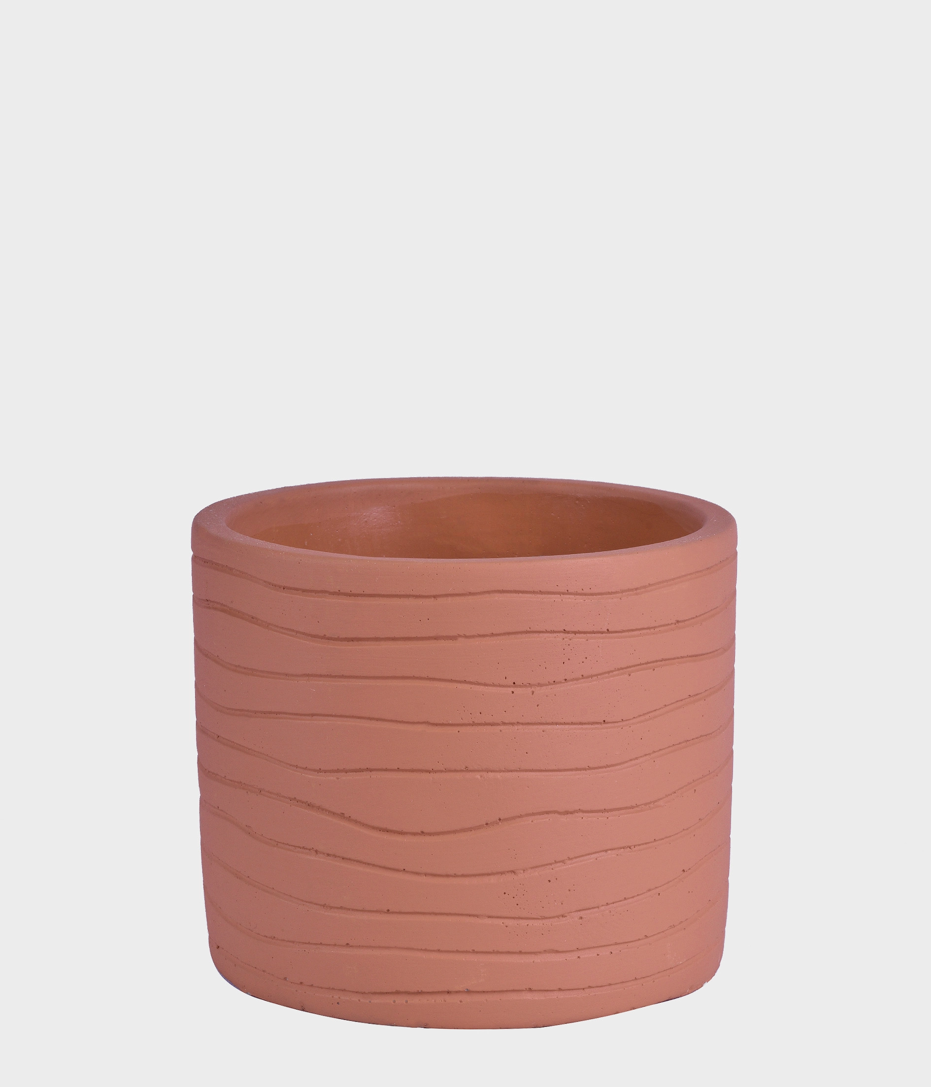 Vaso Em Cimento 9cm Terracota