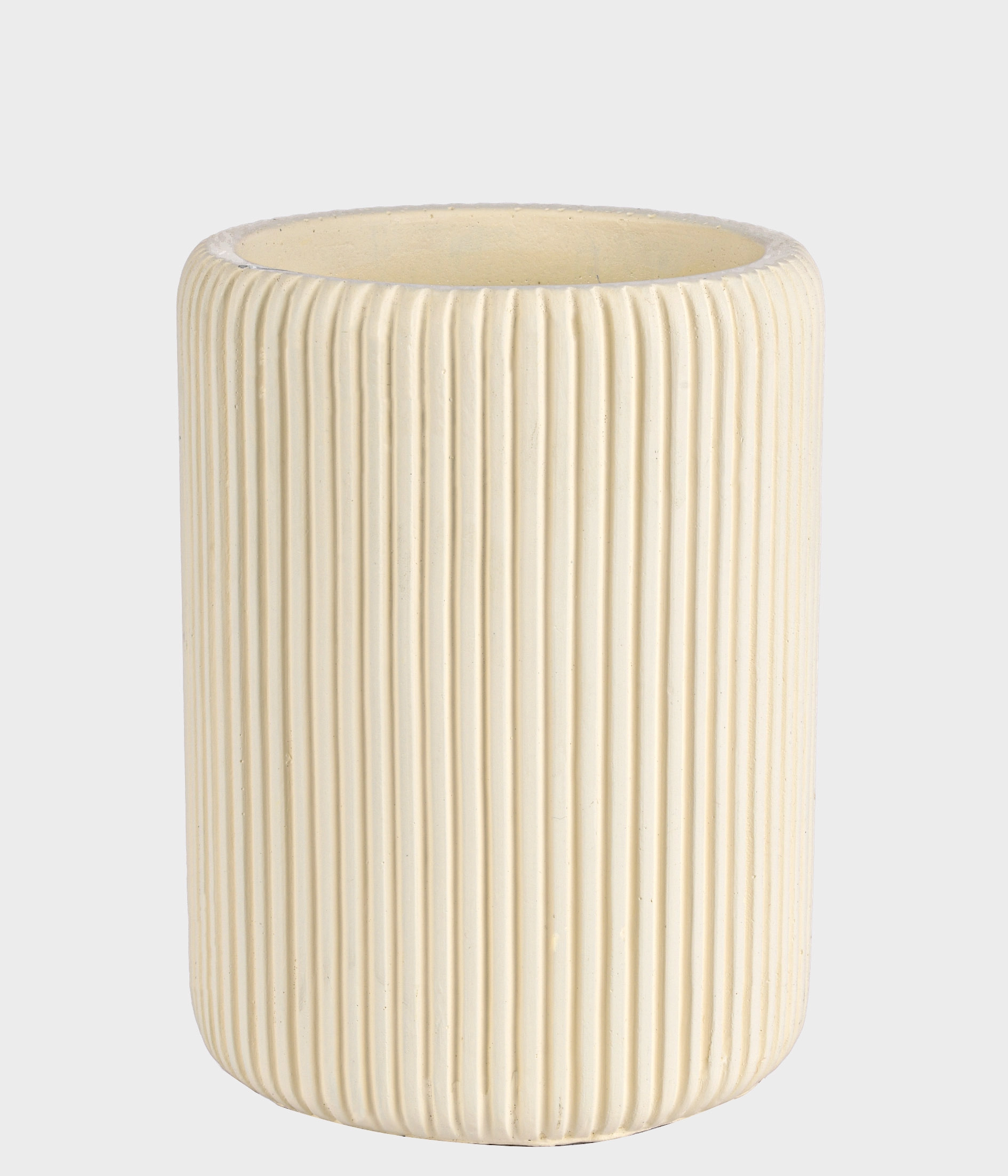 Vaso Cimento Manteiga 15cm 53106 269 Grillo