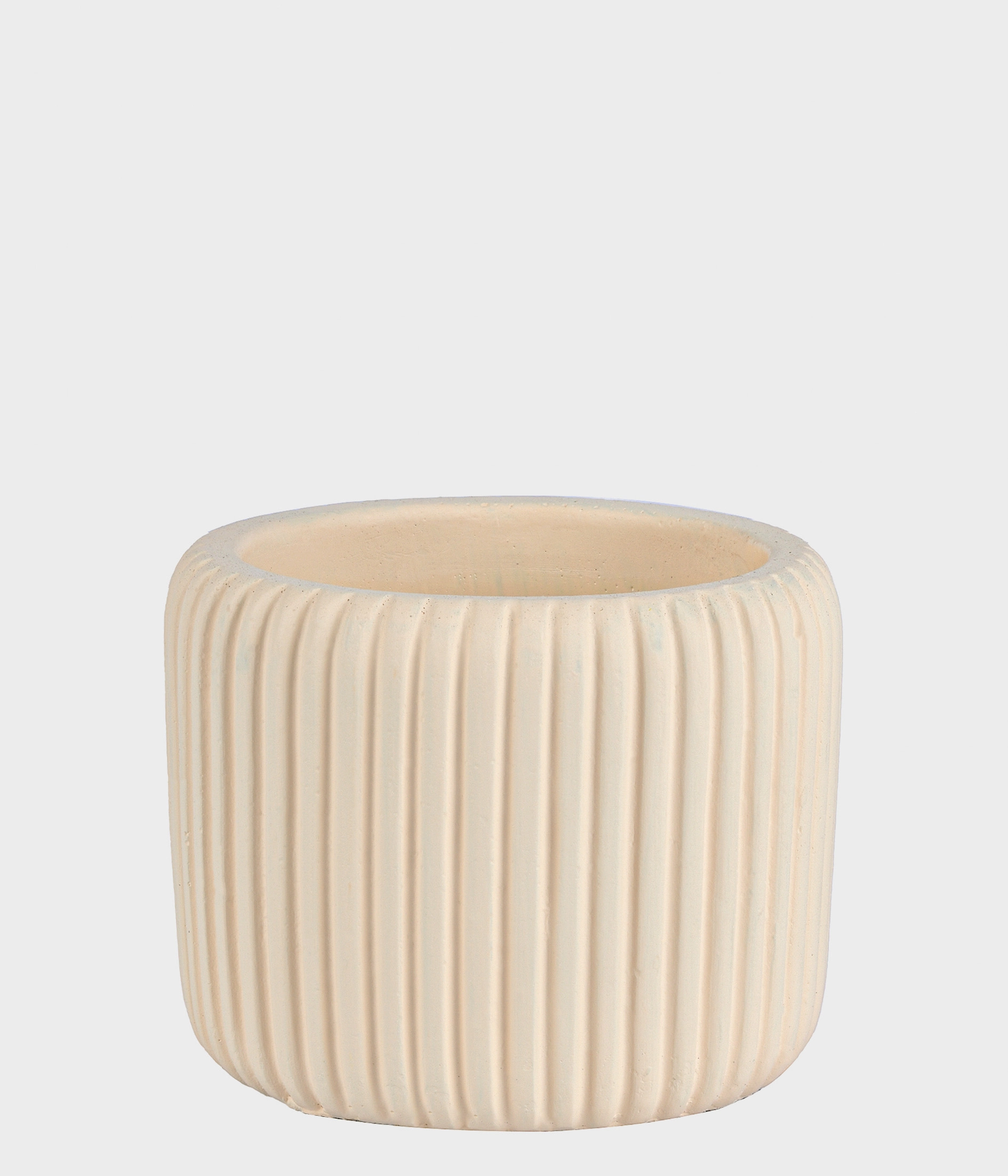 Vaso Cimento Manteiga 6cm 53108 269 Grillo