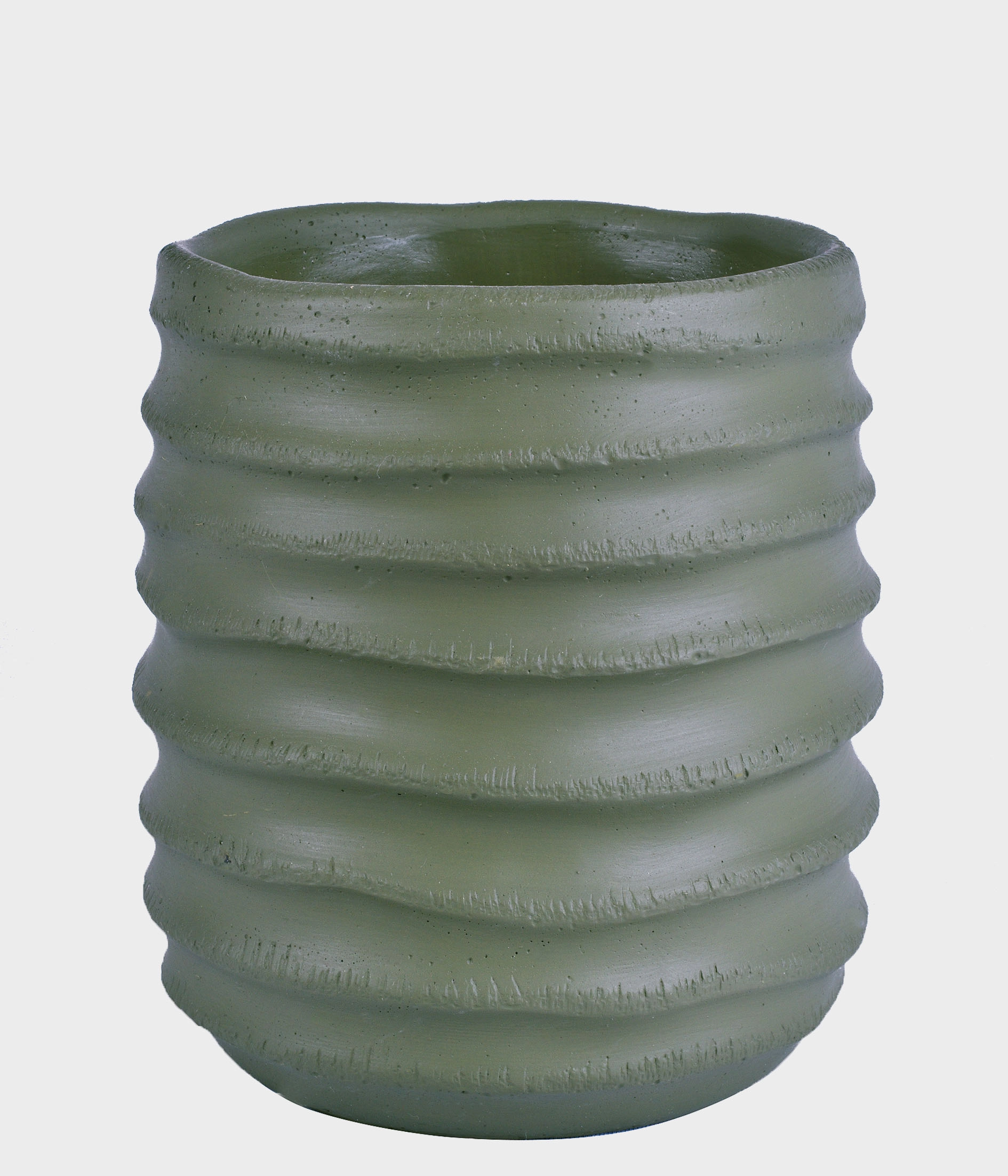Vaso Cimento Verde 15cm 53115 004 Grillo