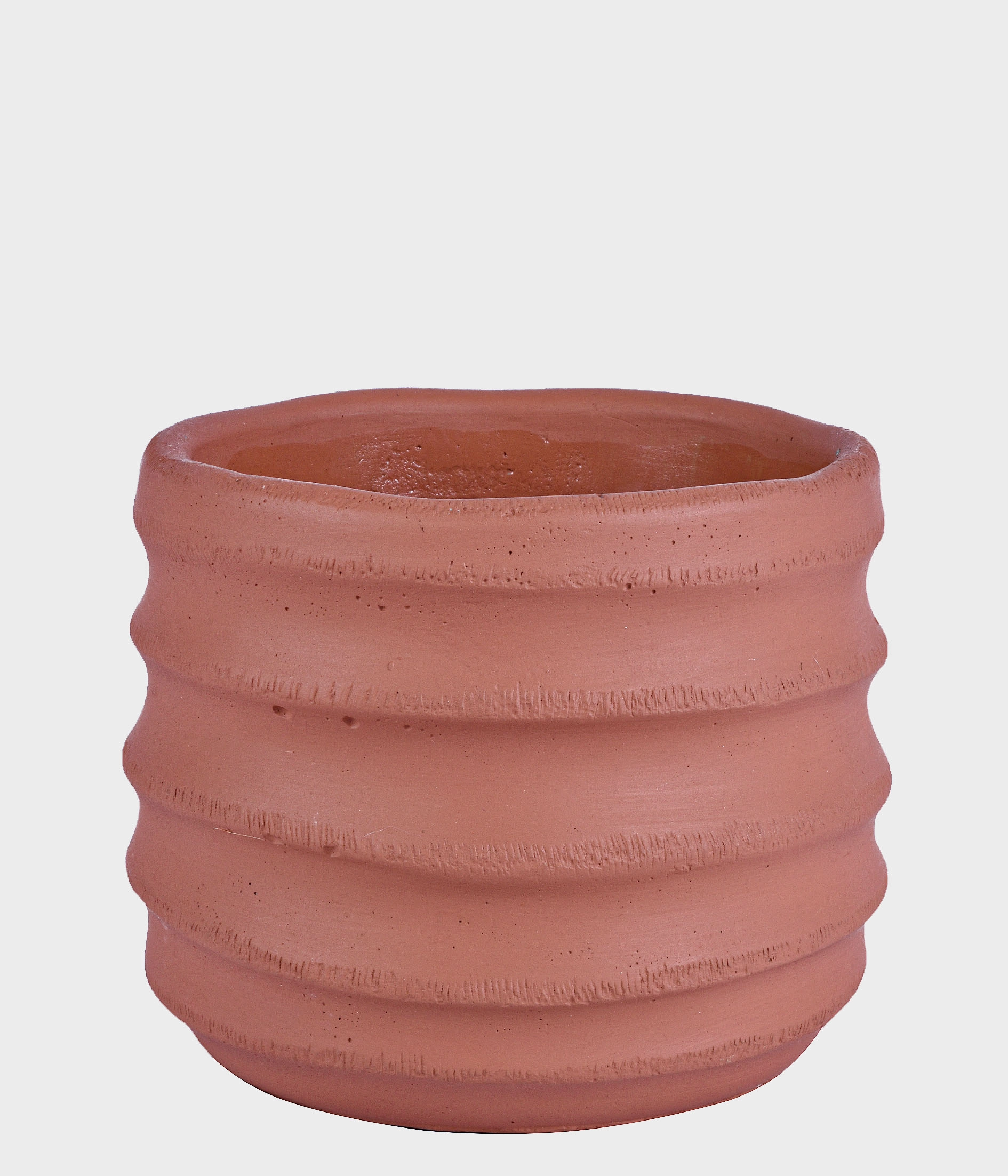 Vaso Em Cimento 10cm Terracota Grillo 531