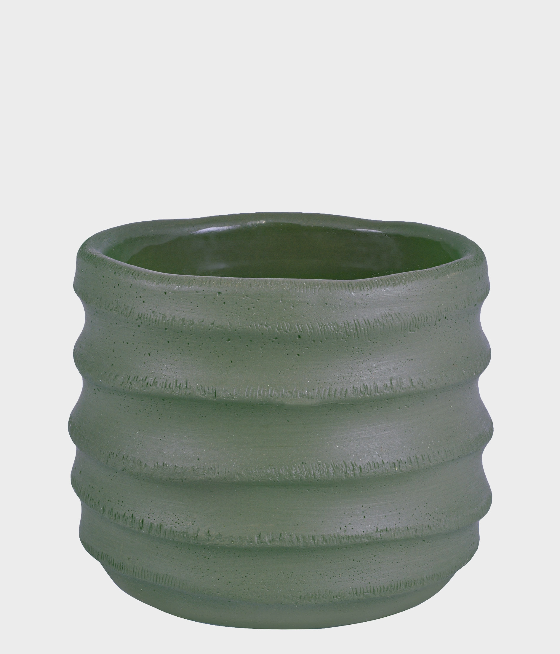Vaso Em Cimento 10cm Verde