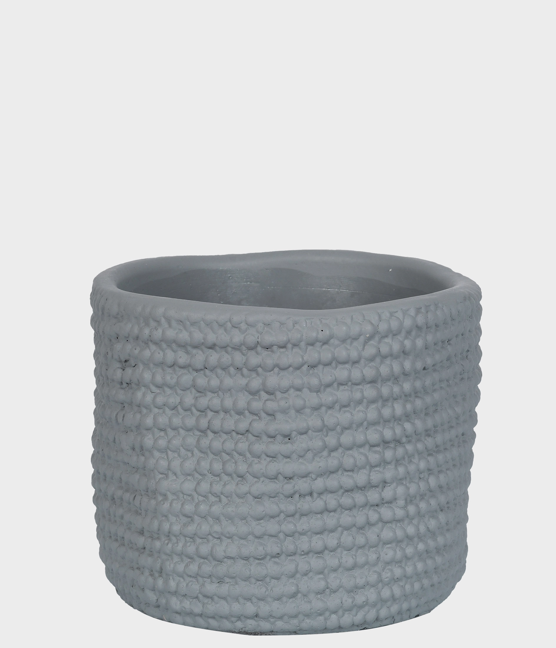 Cachepot Cimento Cinza 11cm 53216 317 Grillo