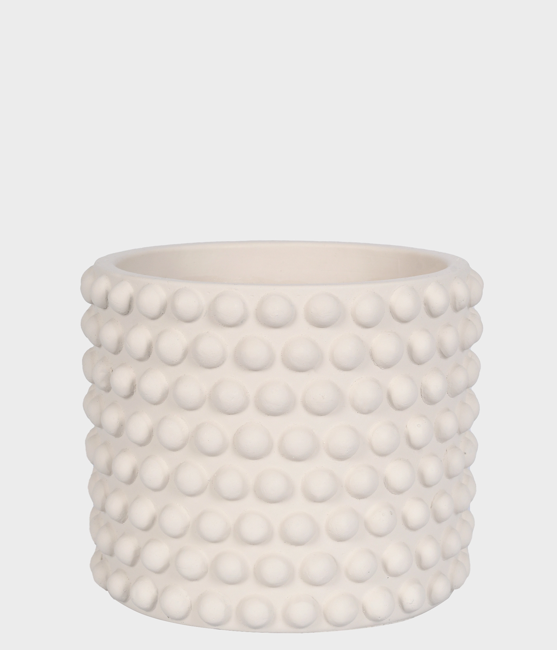 Cachepot Cimento Off White 10cm 53221 146 Grillo