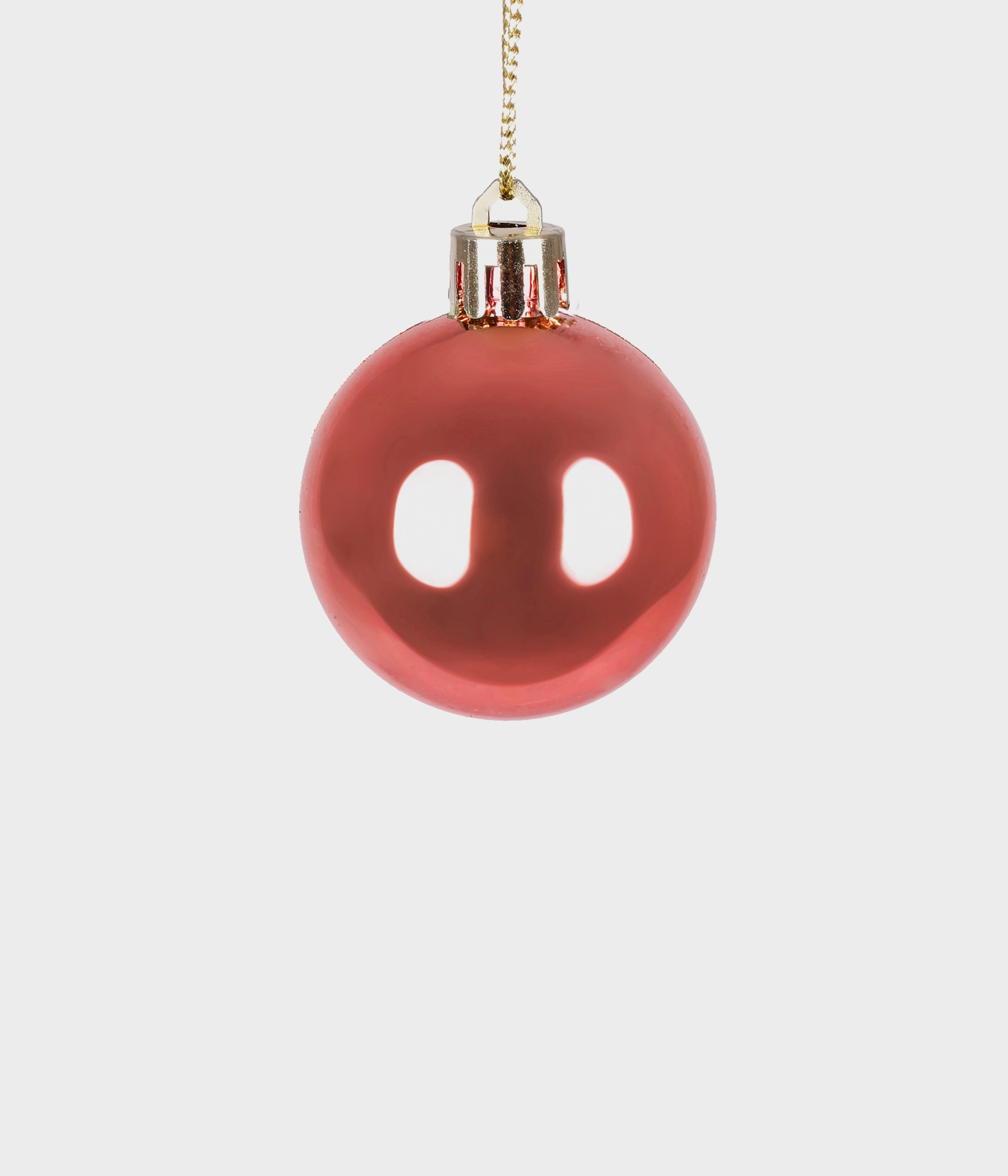 Bola Natal Salmao 6cm 6un 38329 011 Grillo