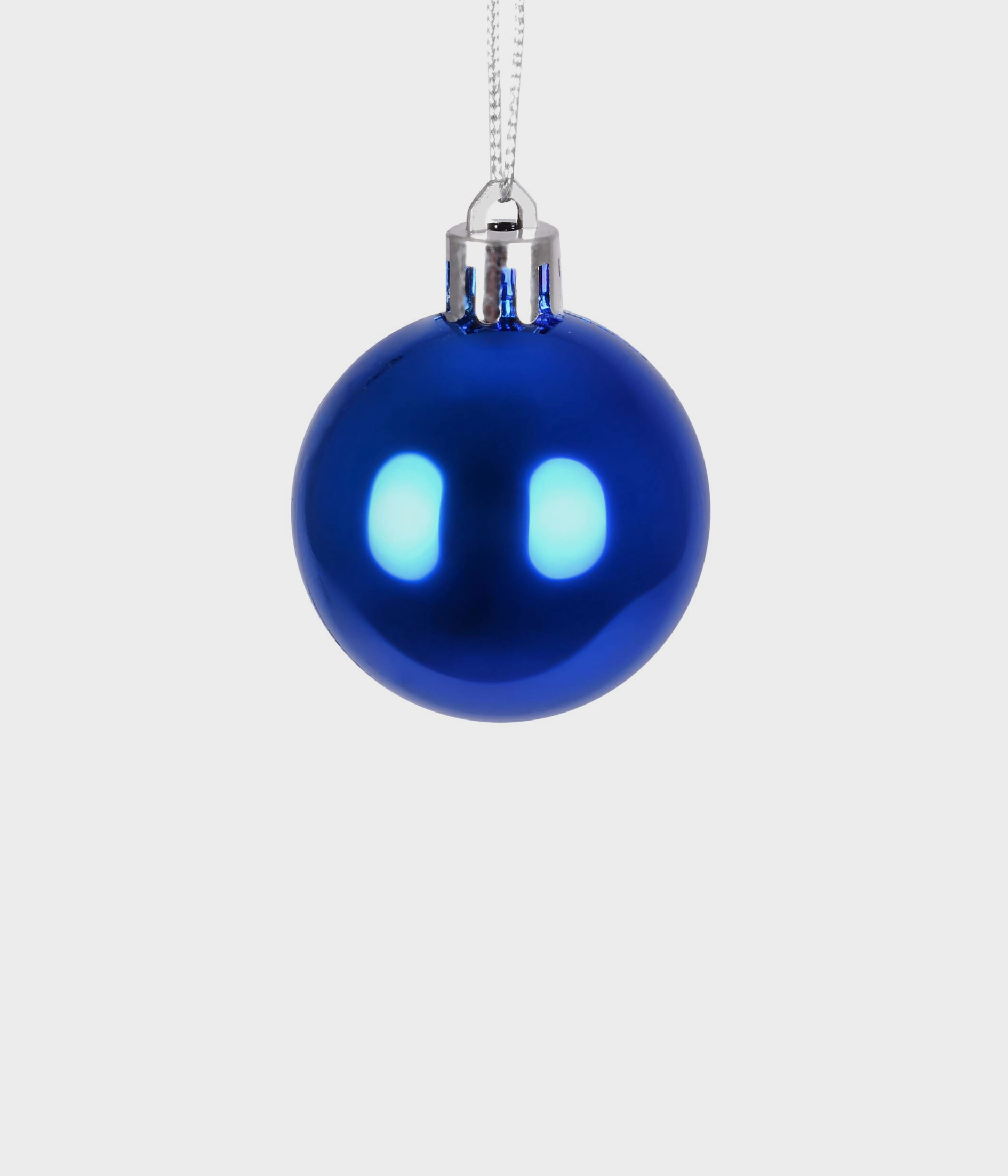 Bola Natal Azul 6cm 6un 38329 001 Grillo