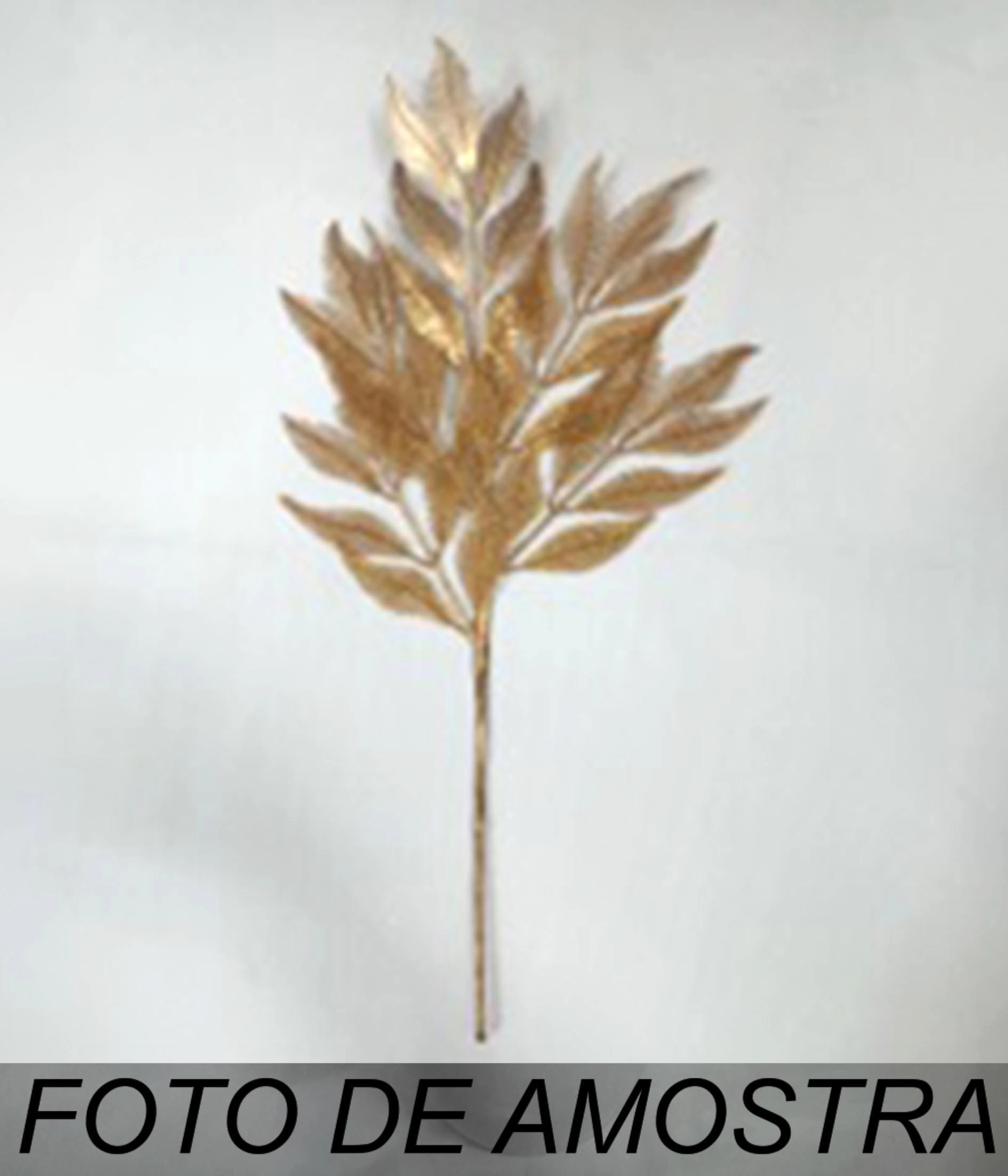 Haste Folhas Fenix Dourado 53684 152 Grillo