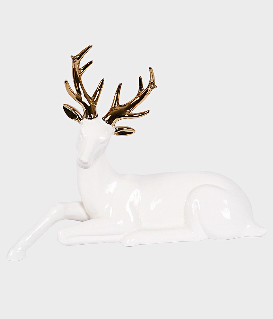 Adorno Rena Natal Ceramica 53860 008 Grillo