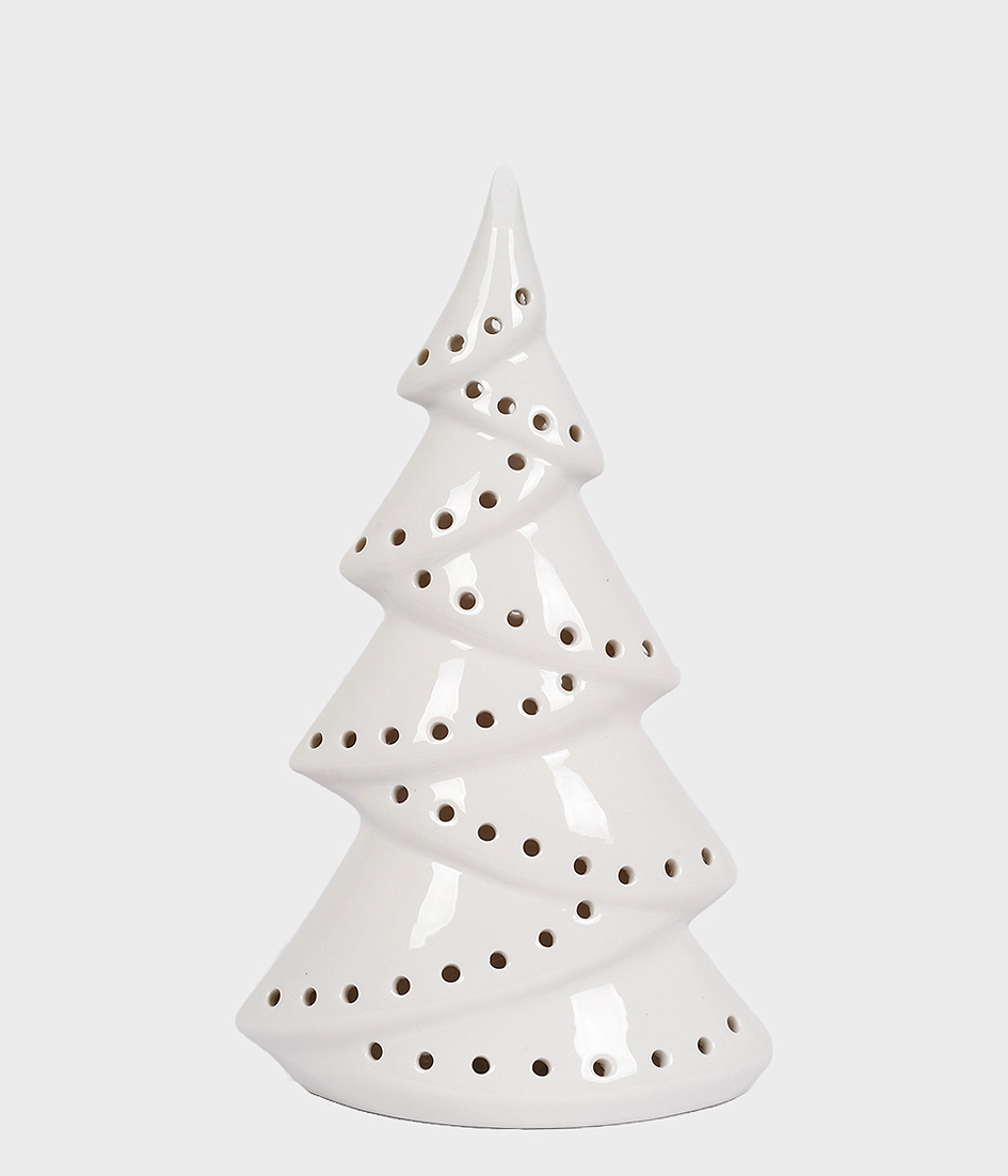 Adorno Arvore Natal Ceramica Led 53899 008 Grillo