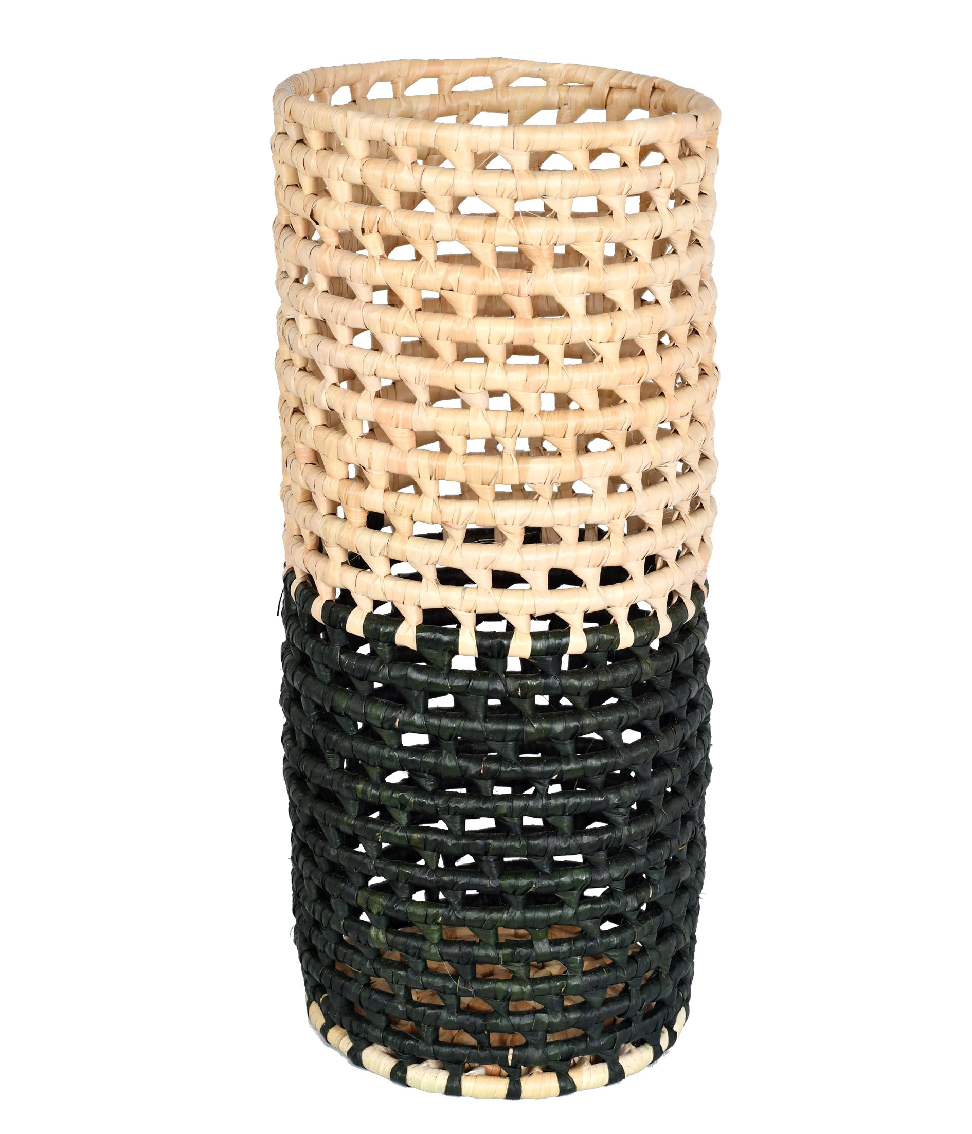 Cachepot Cilindo Palha Natural G 54076 328 Grillo