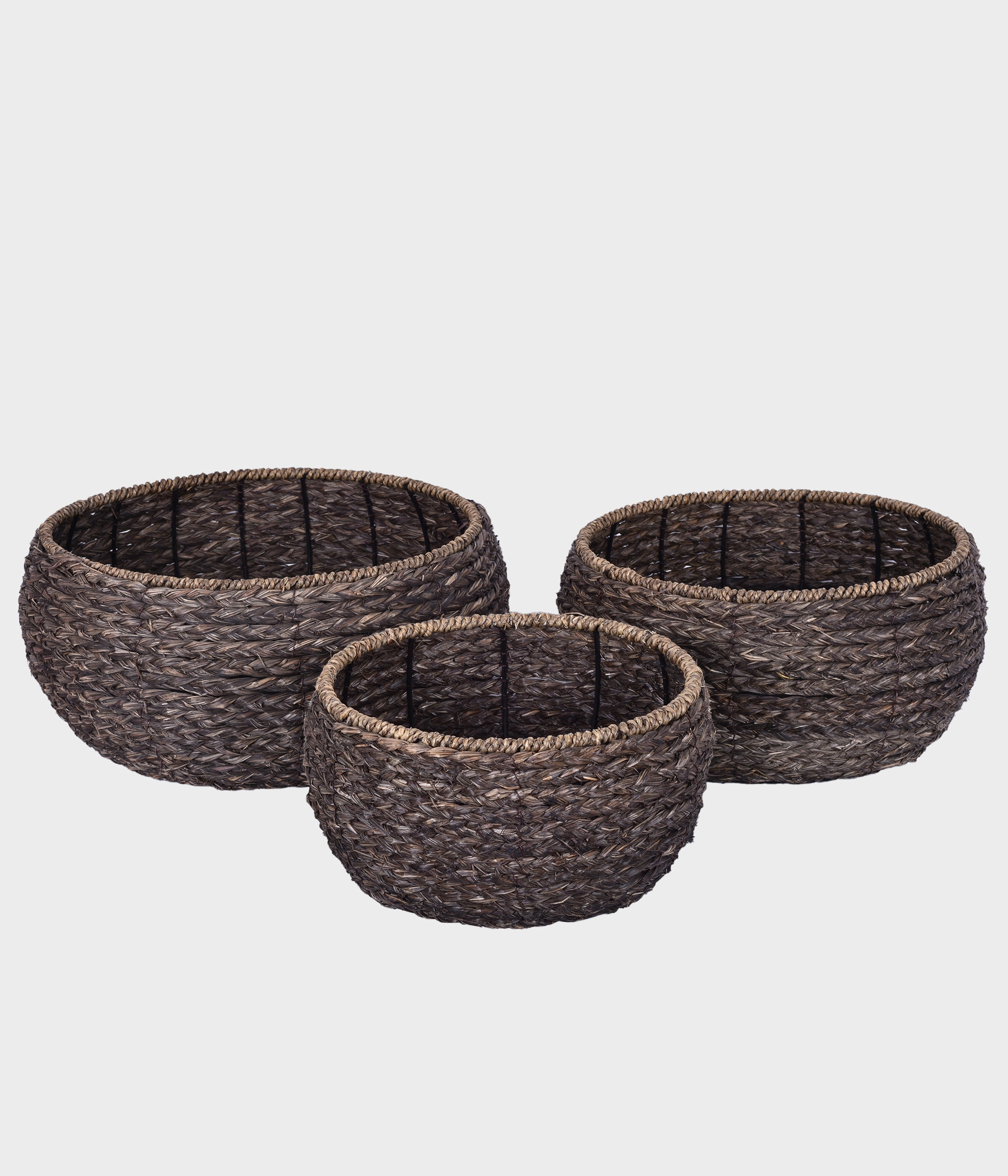 Cachepot Rattan 3pcs 55964 317 Grillo