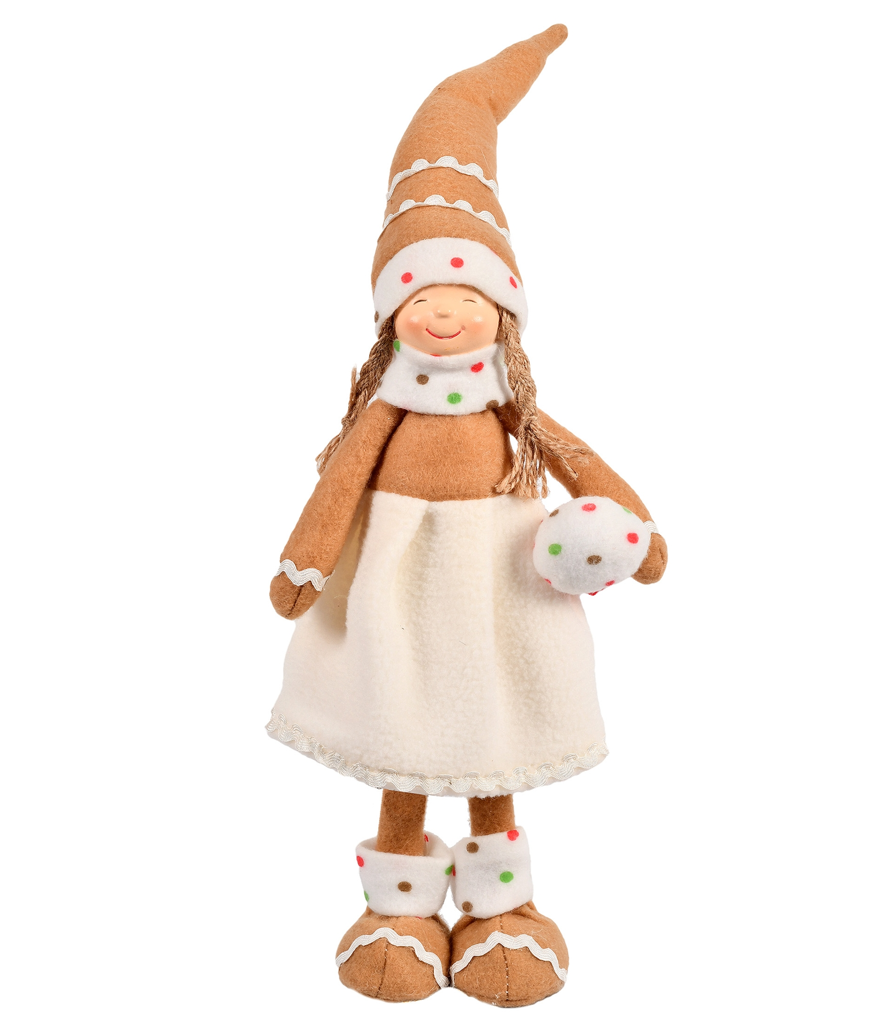 Enfeite Natal Camundongo M Bege 57077 040 Grillo