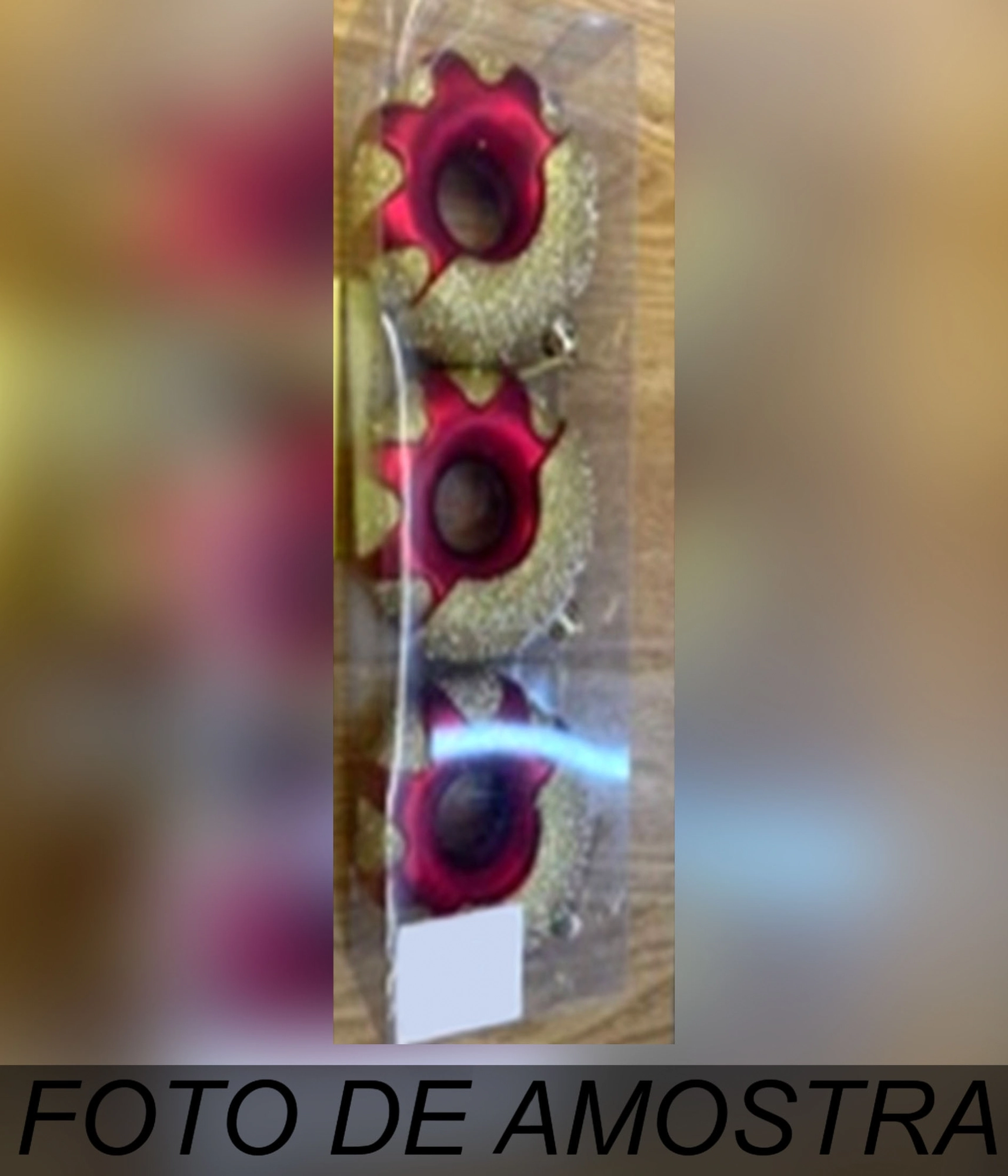 Enfeite Pendurar Donut 3un 56416 568 Grillo