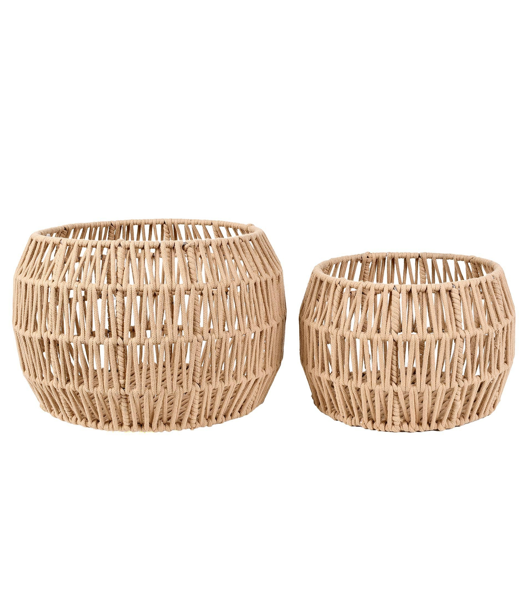Kit Cesto Fibra Bege 2pcs 58553 040 Grillo