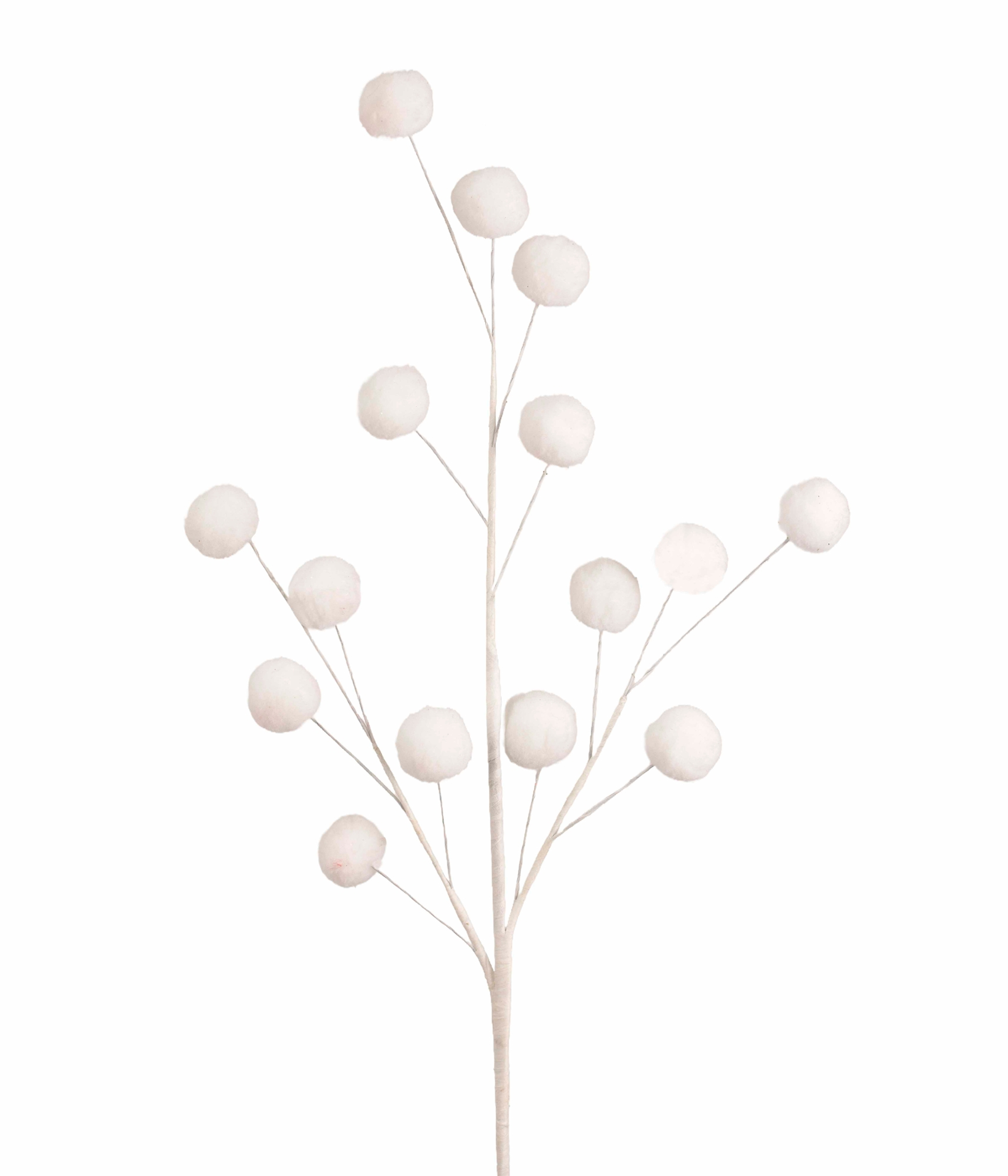 Pick Borboleta Branco 20cm 59809 008 Grillo