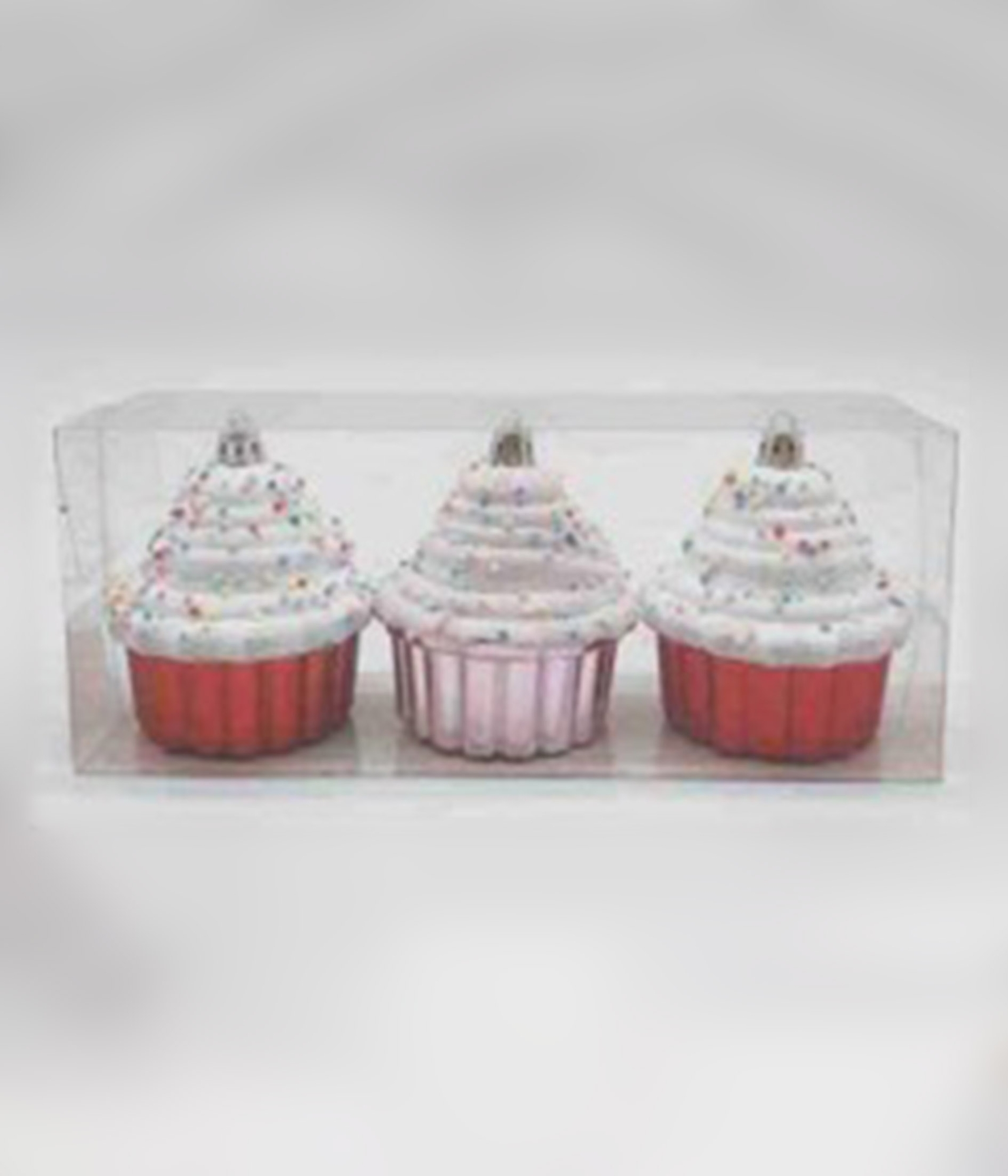 Enfeite Natal Pendurar Cupcake Candy 3un 8cm 60472 000 Grillo