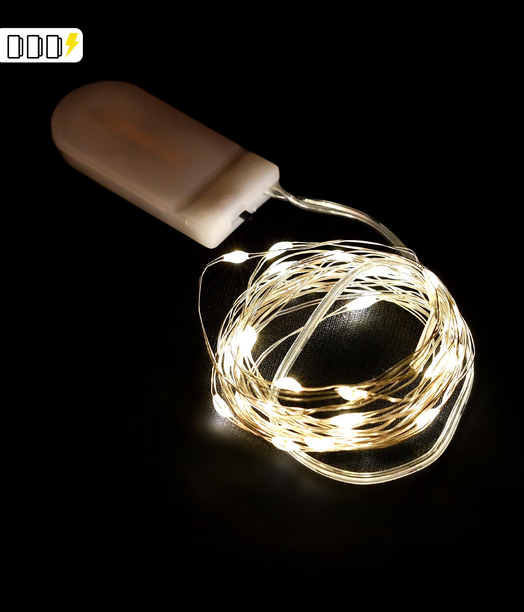 Pisca Led Fio Fada 3m Branco Quente 61431 359 Grillo
