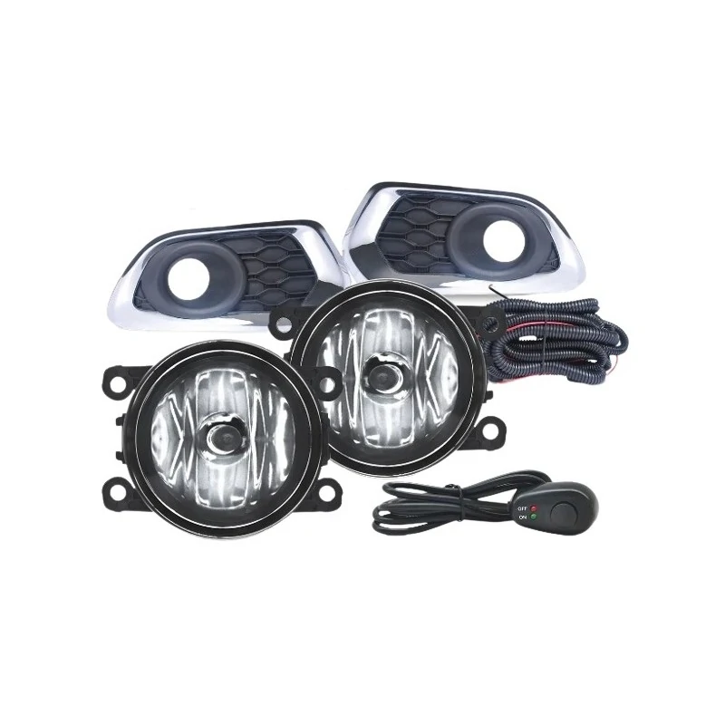Kit Farol de Milha RENAULT SANDERO com Moldura Cromada - SUNS ACESSORIOS FGS0908RN