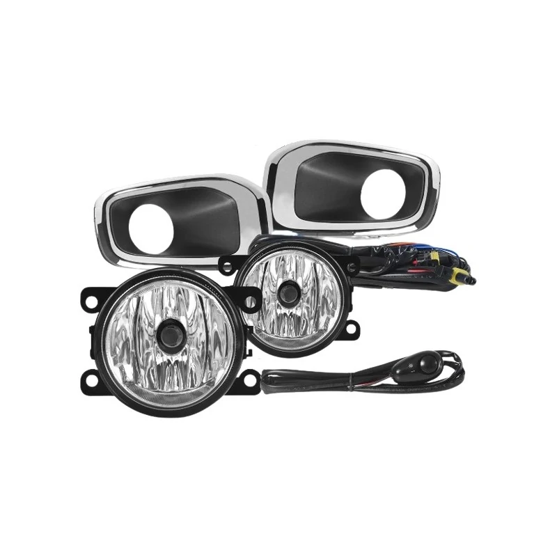 Kit Farol de Milha JEEP RENEGADE com Moldura Cromada - SUNS ACESSORIOS FGS0092CY