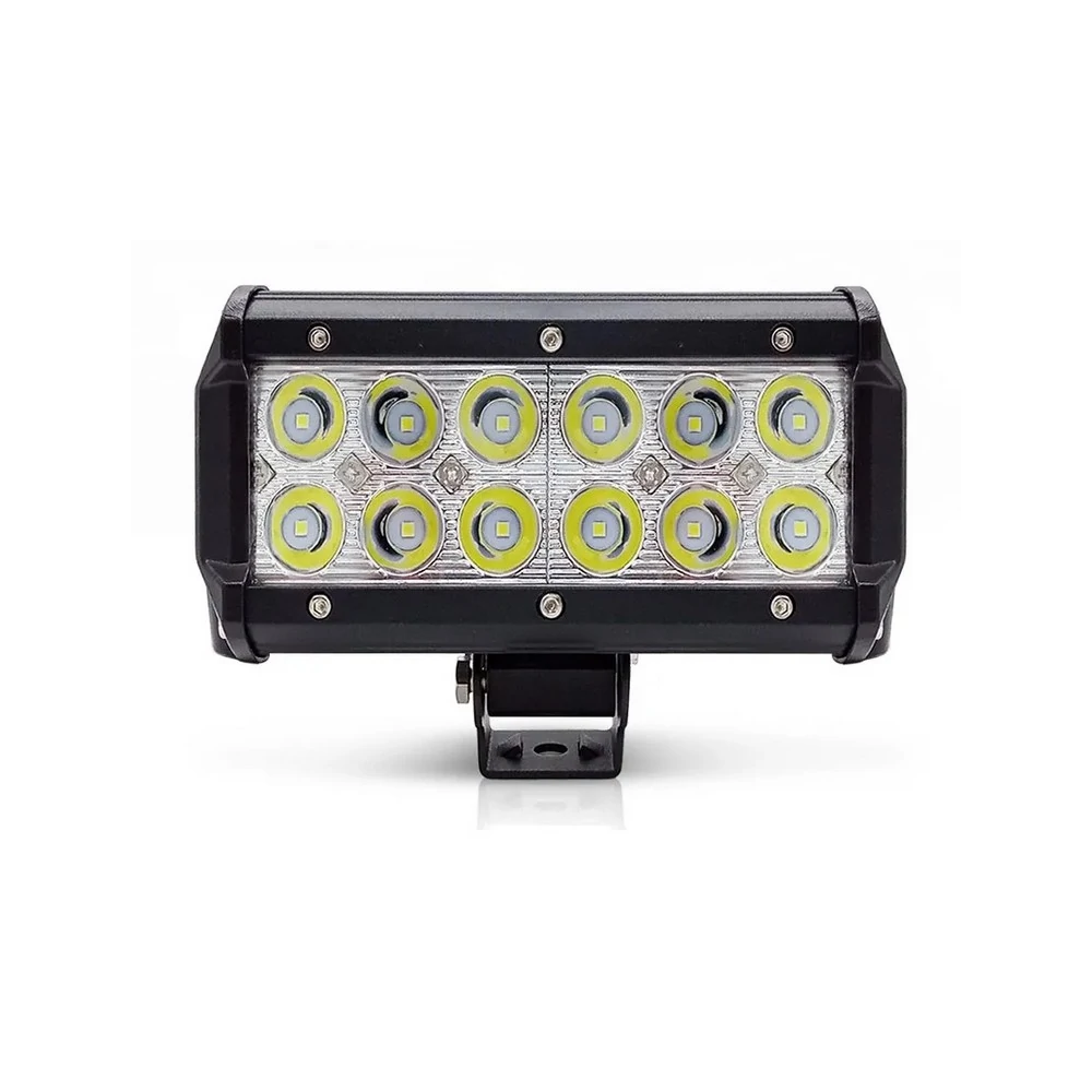 Farol Auxiliar Super Led Cree 12 Leds 36W - SUNS ACESSORIOS FLU1036