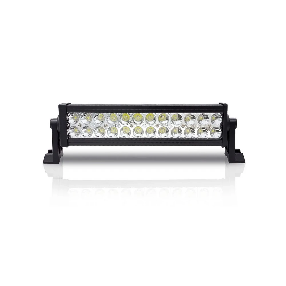 Farol Auxiliar Super Led Barra Preto 24 Leds 72W - SUNS ACESSORIOS FLU420