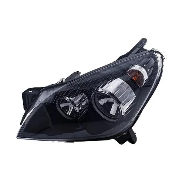 Farol Principal CHEVROLET - GM VECTRA Lado Direito Máscara Negra Aro Preto - VIA EXPRESSA GM0736