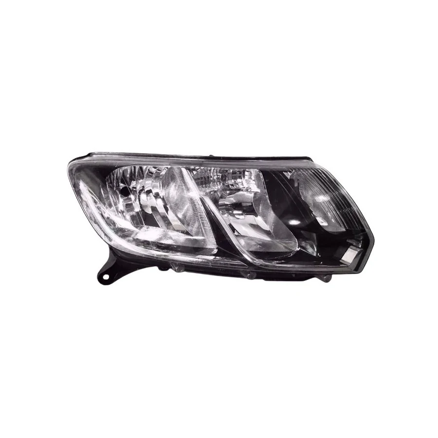 Farol Principal RENAULT LOGAN/SANDERO Lado Direito Máscara Cromada - VIA EXPRESSA RN0541