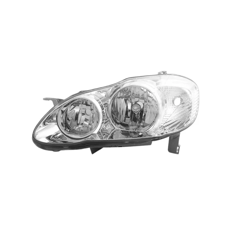 Farol Principal TOYOTA COROLLA/FIELDER Lado Esquerdo Máscara Cromada - VIA EXPRESSA TY0739