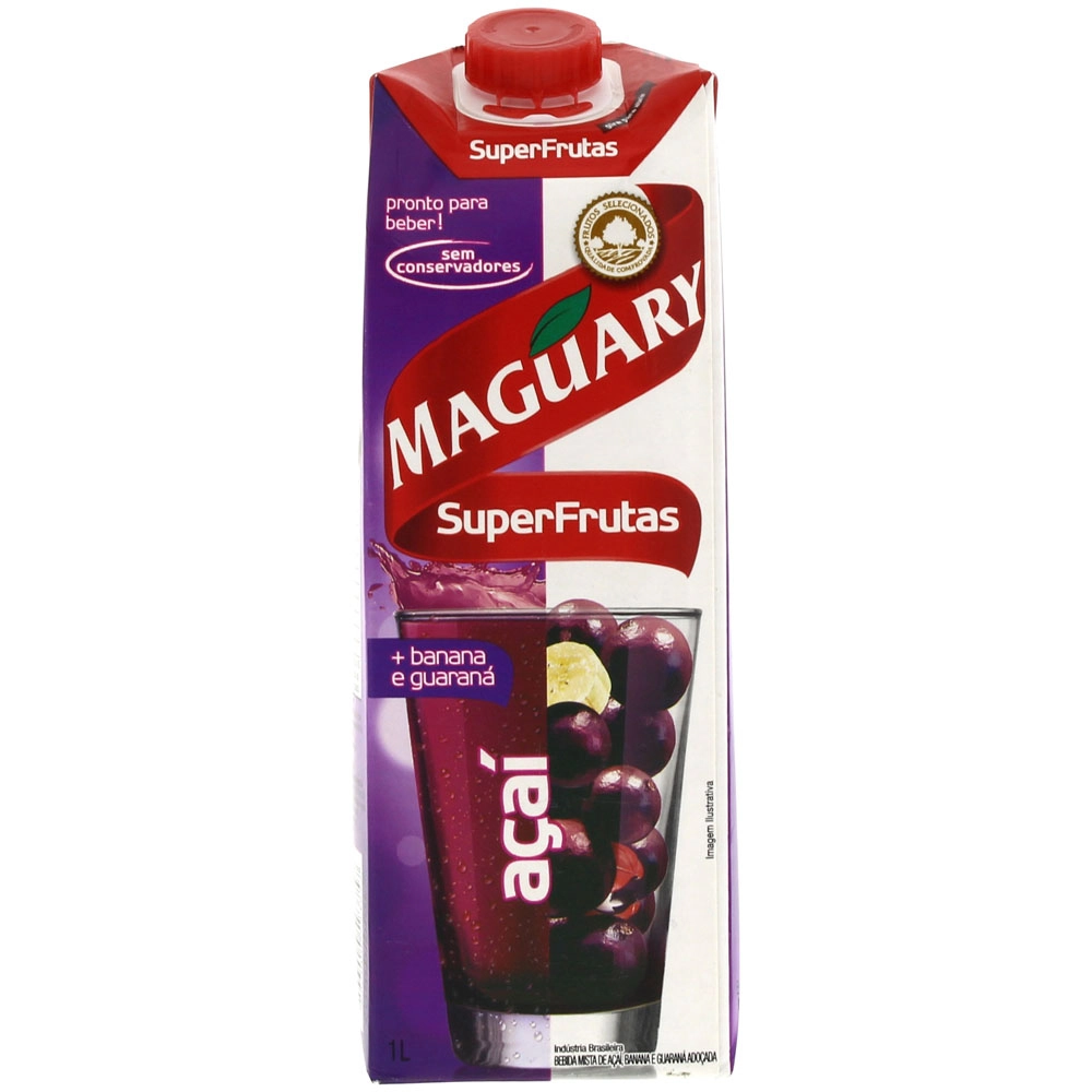 Maguary Superfrutas 1l Acai/banana/guarana