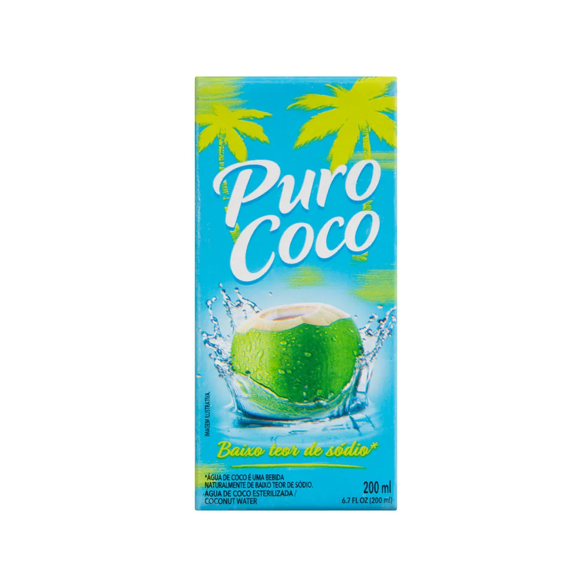 Água Coco Puro Coco 200 ml